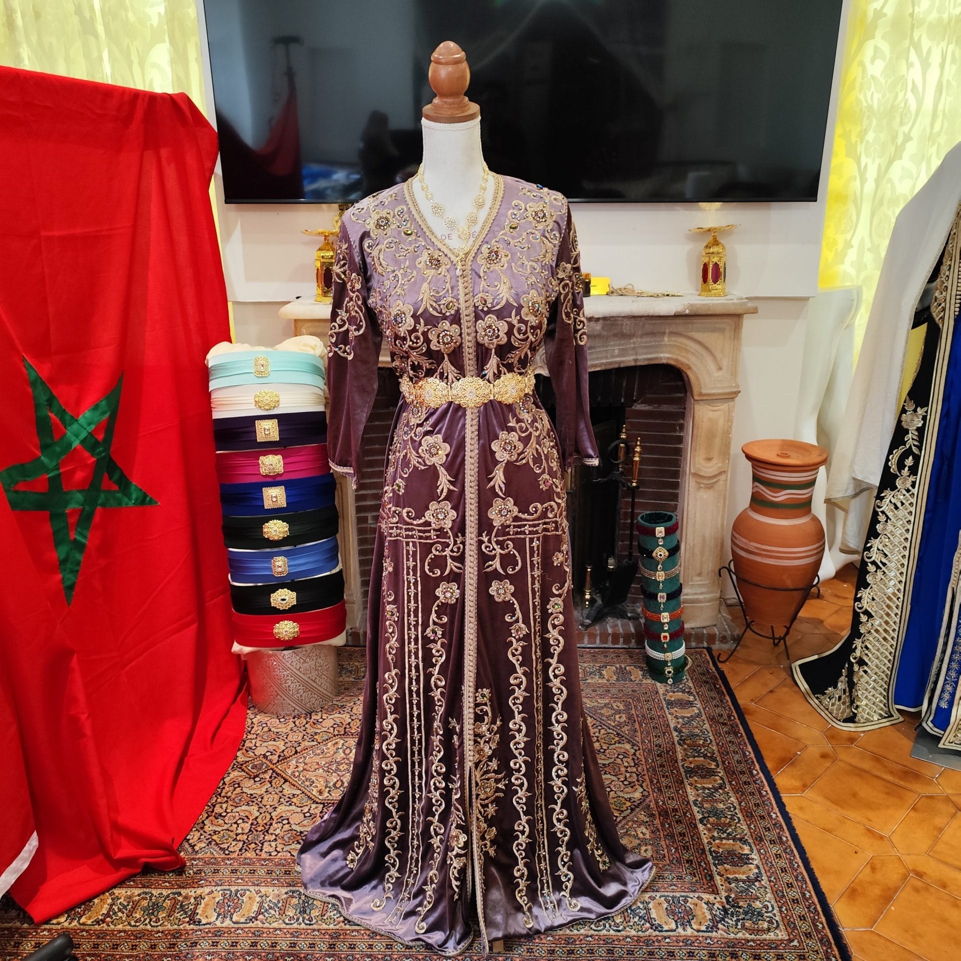 caftan marocain d occasion