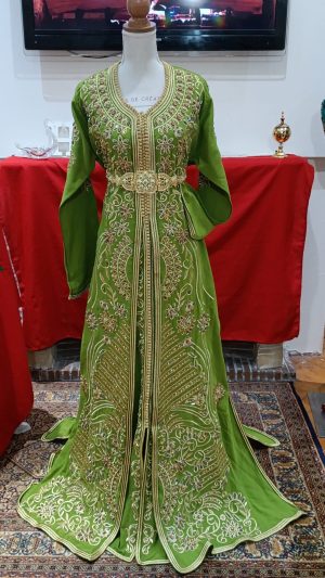 caftan marocain neuf Haute couture- Takchita deux pièces