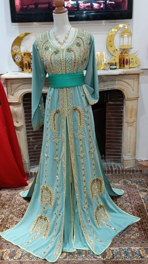 caftan marocain neuf - Takchita deux pièces
