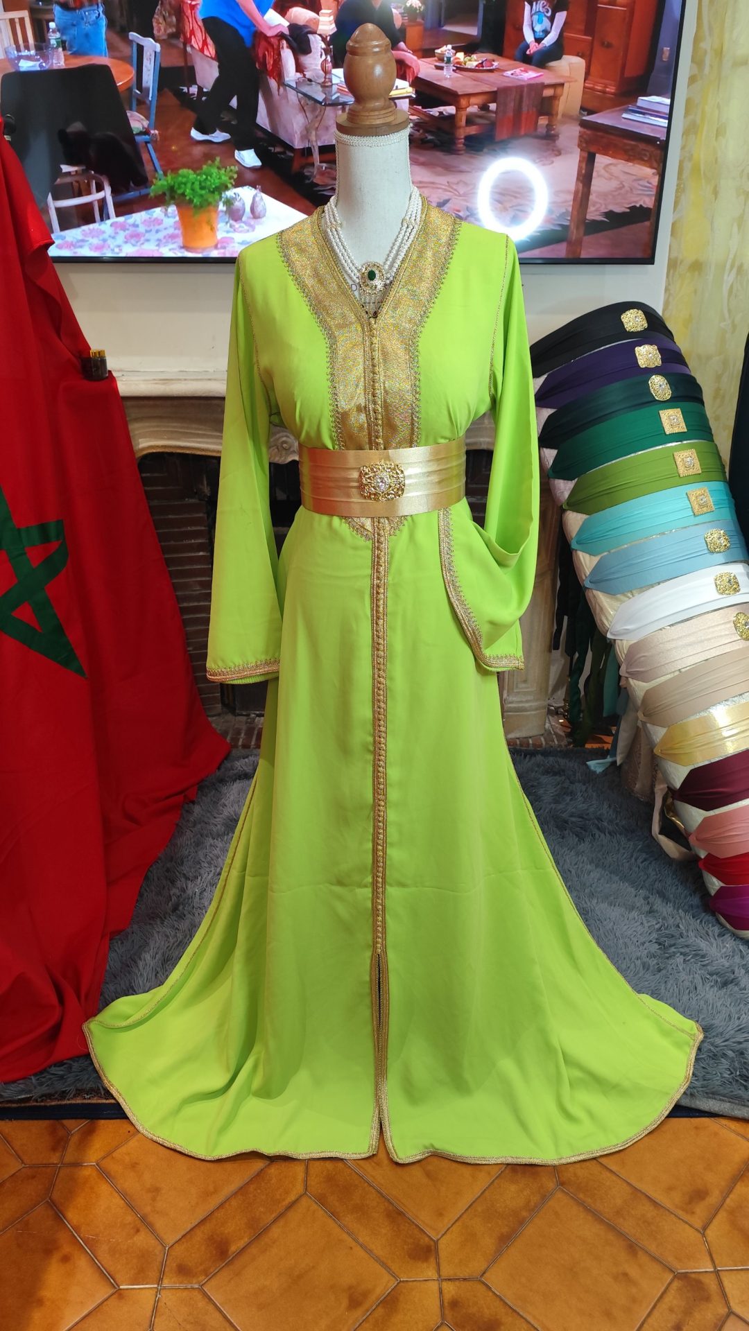 caftan marocain quasiment neuf – Image 3