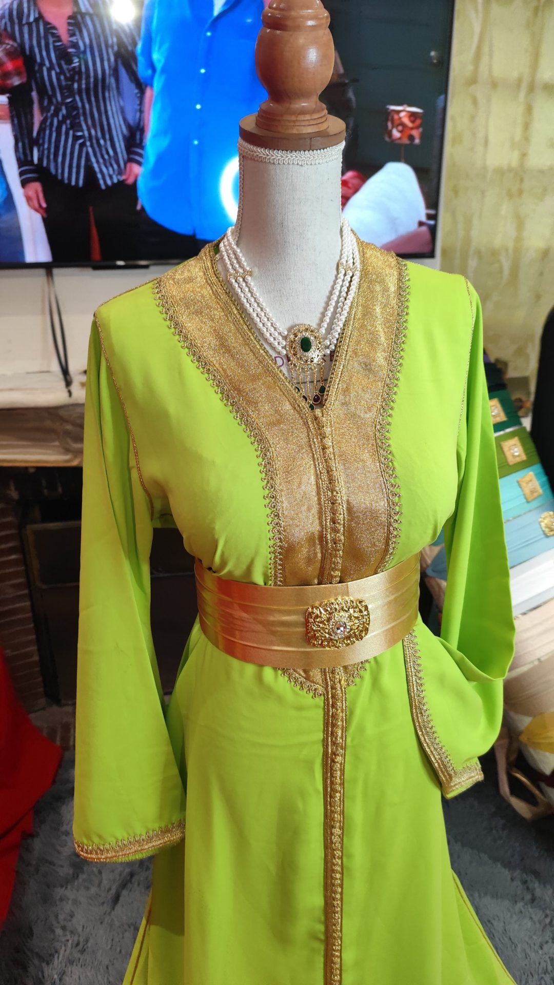 caftan marocain quasiment neuf – Image 10