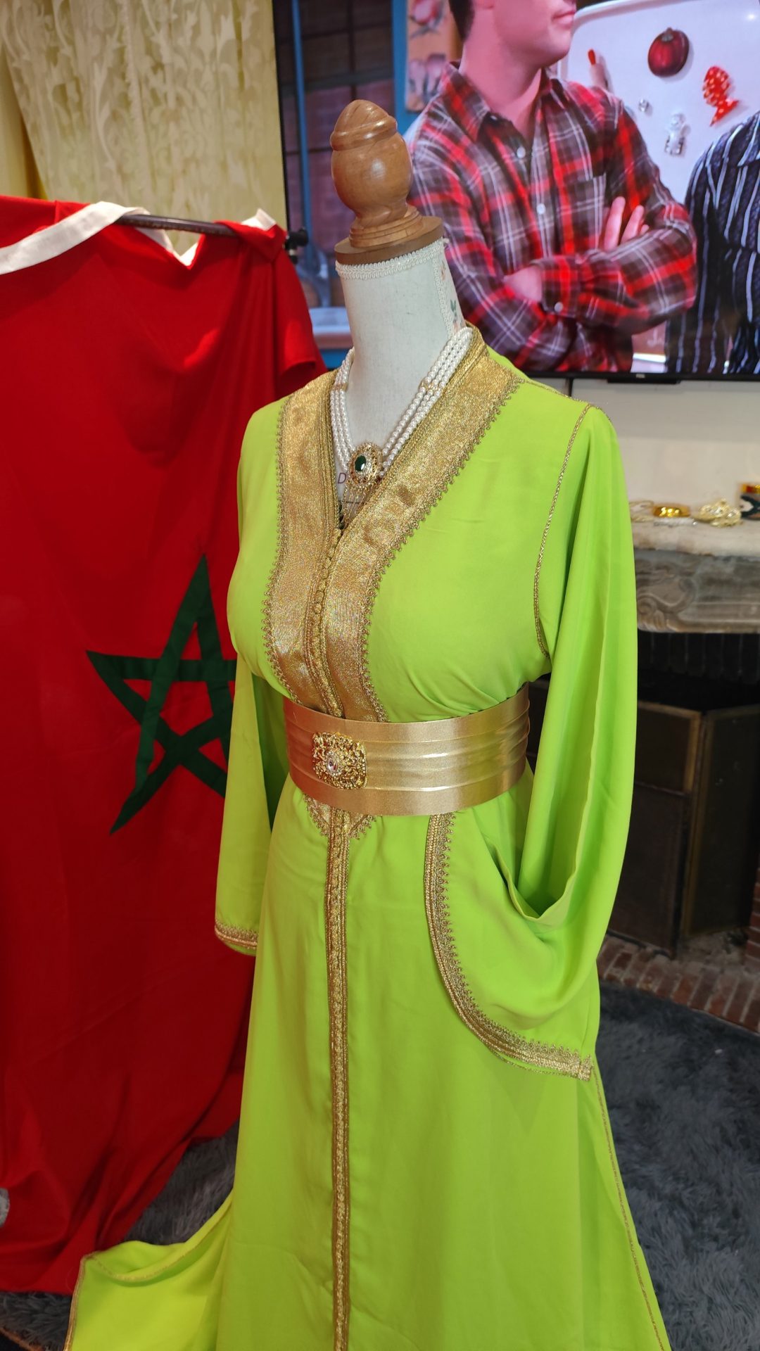 caftan marocain quasiment neuf – Image 4