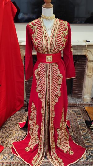 caftan marocain neuf - Takchita deux pièces