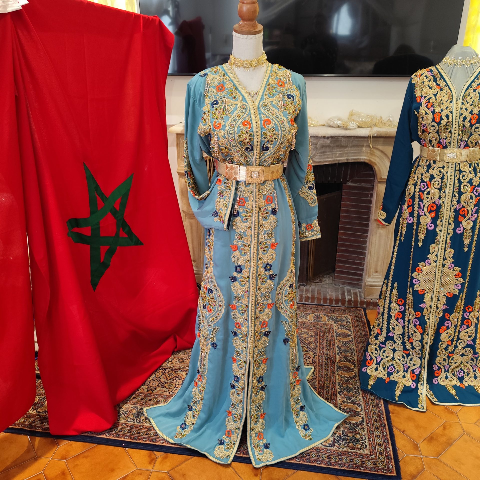 caftan marocain neuf doublé