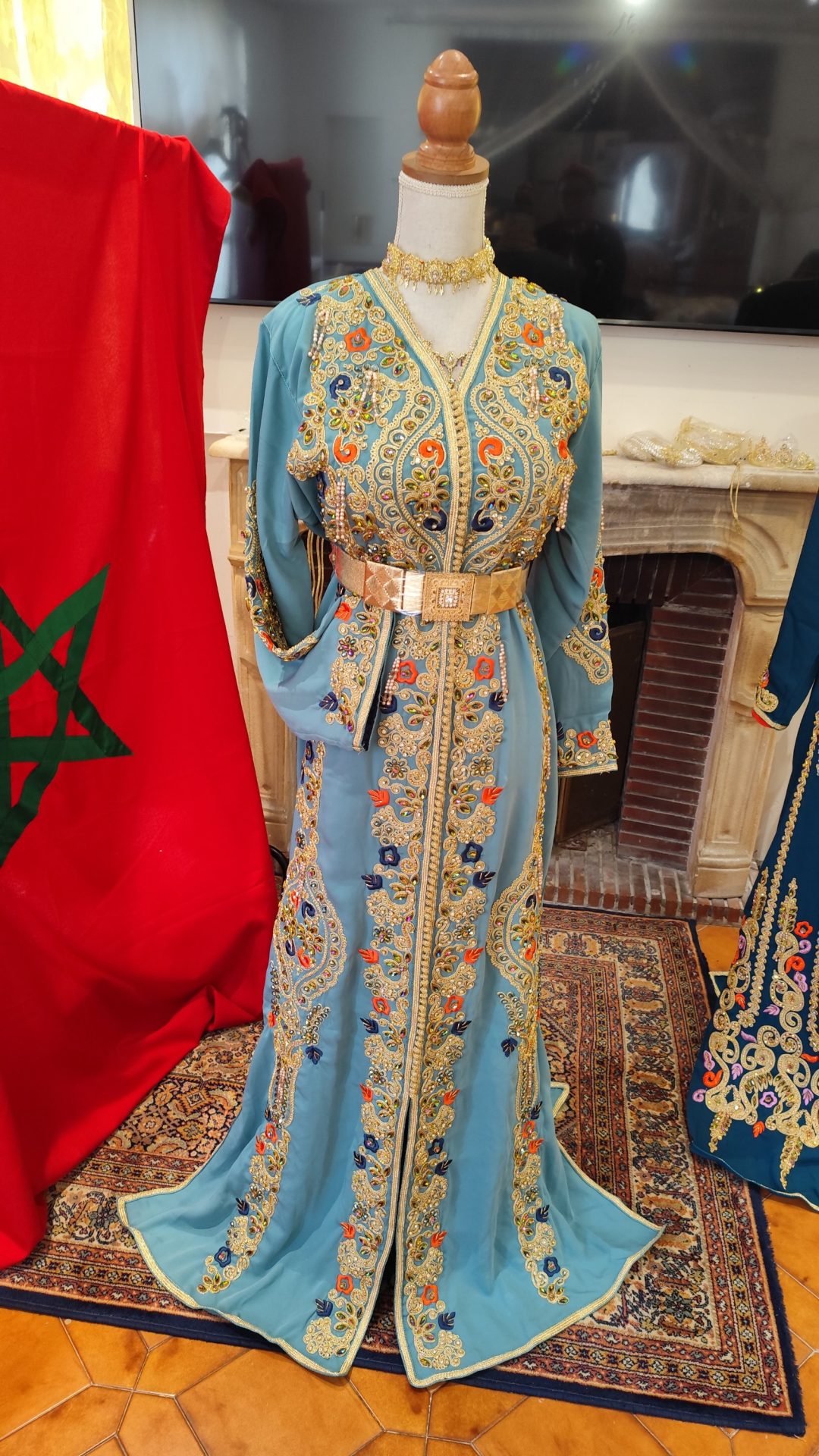 caftan marocain neuf doublé – Image 3