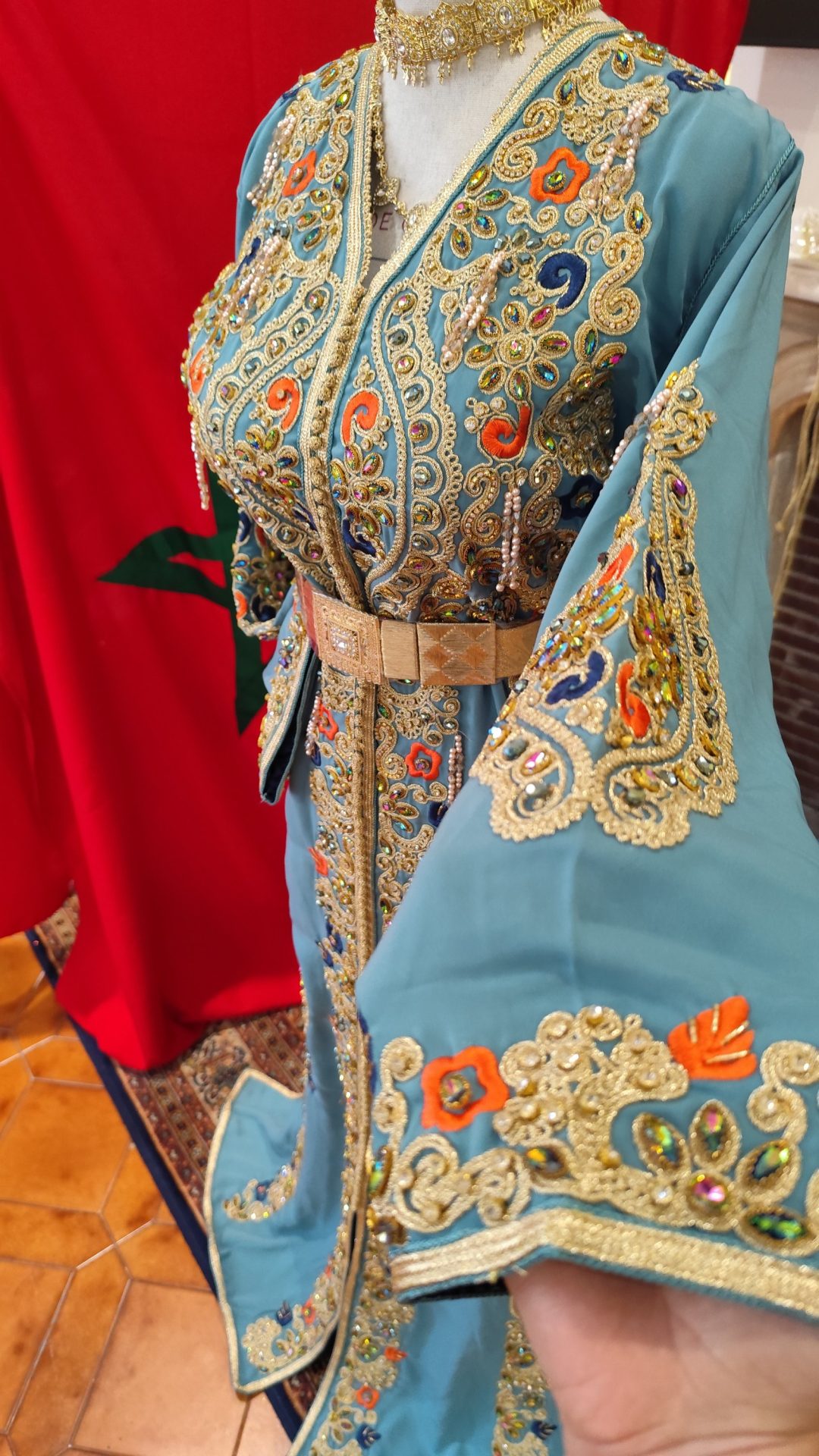 caftan marocain neuf doublé – Image 6