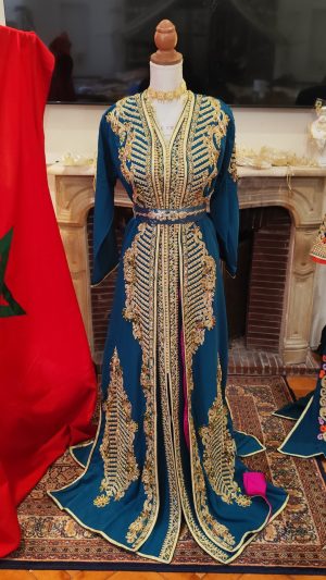 caftan marocain neuf doublé deux pièces - Takchita deux pièces