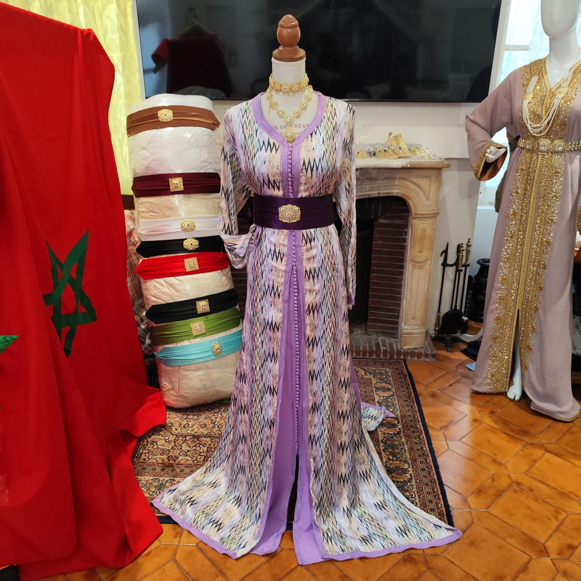 caftan marocain d occasion