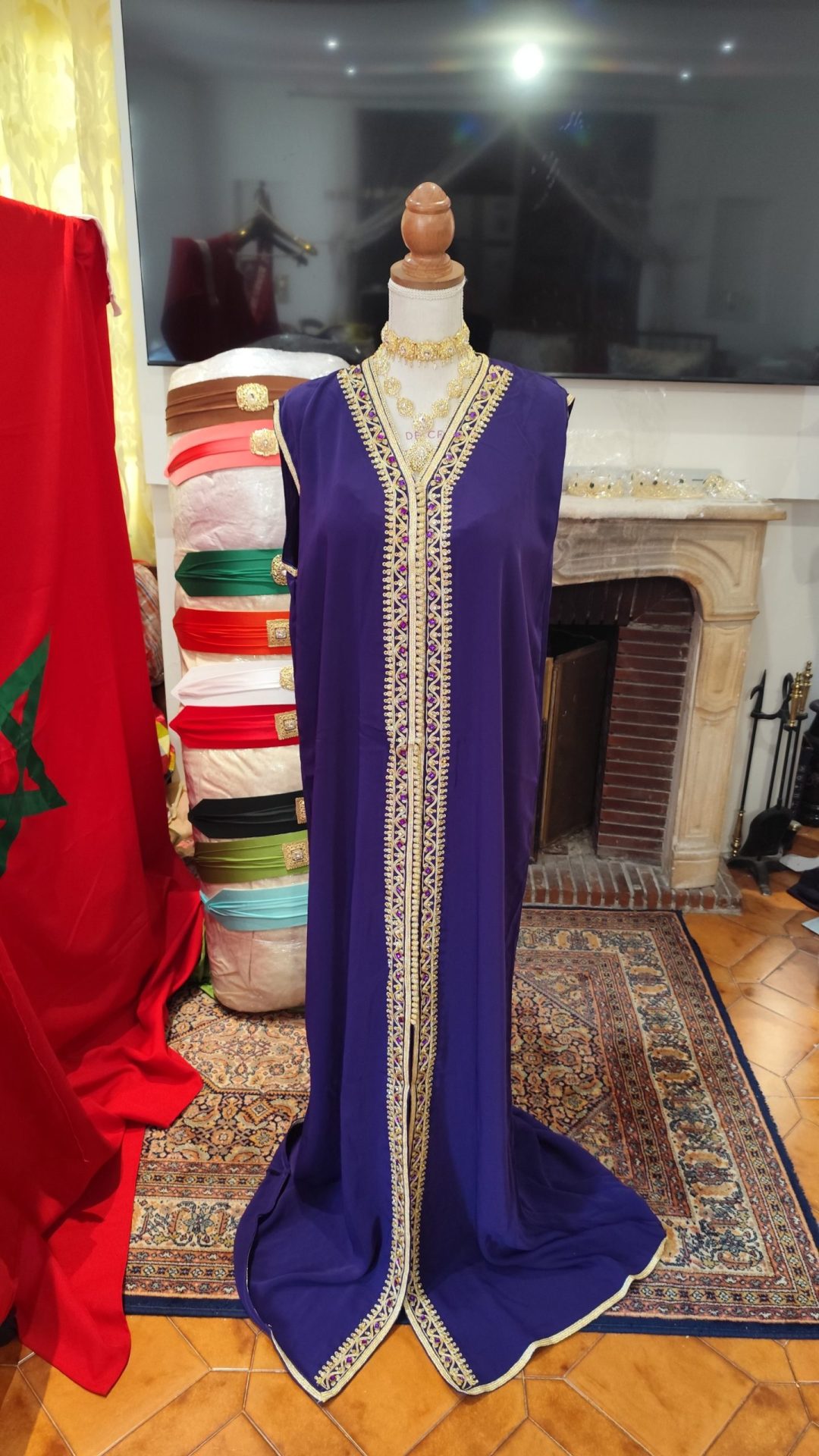 caftan marocain neuf doublé – Image 4