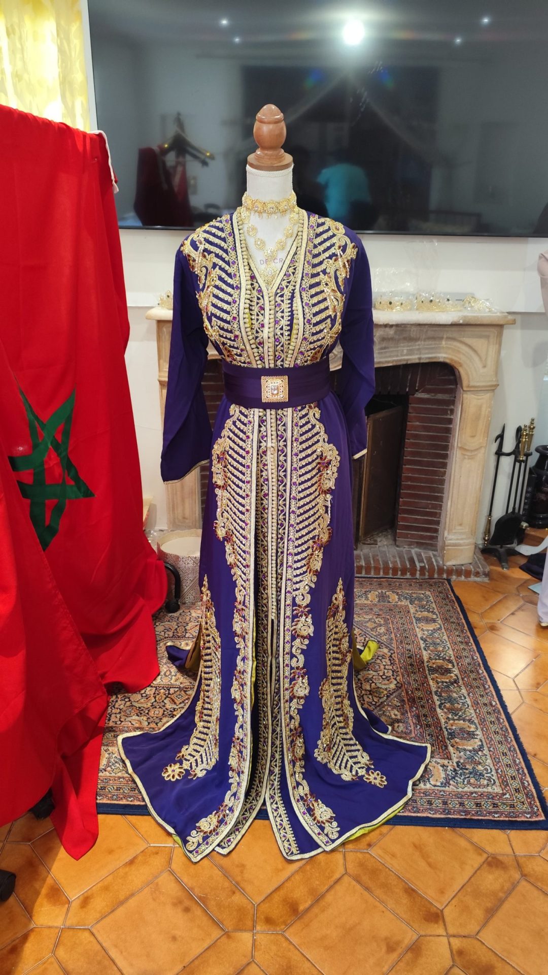 caftan marocain neuf doublé – Image 5