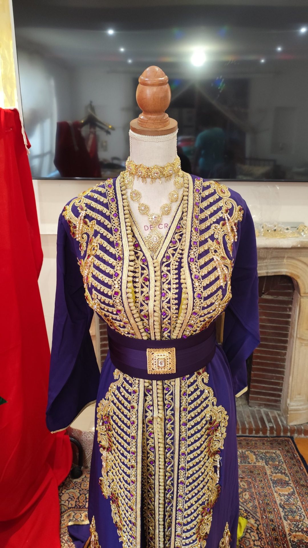 caftan marocain neuf doublé – Image 2