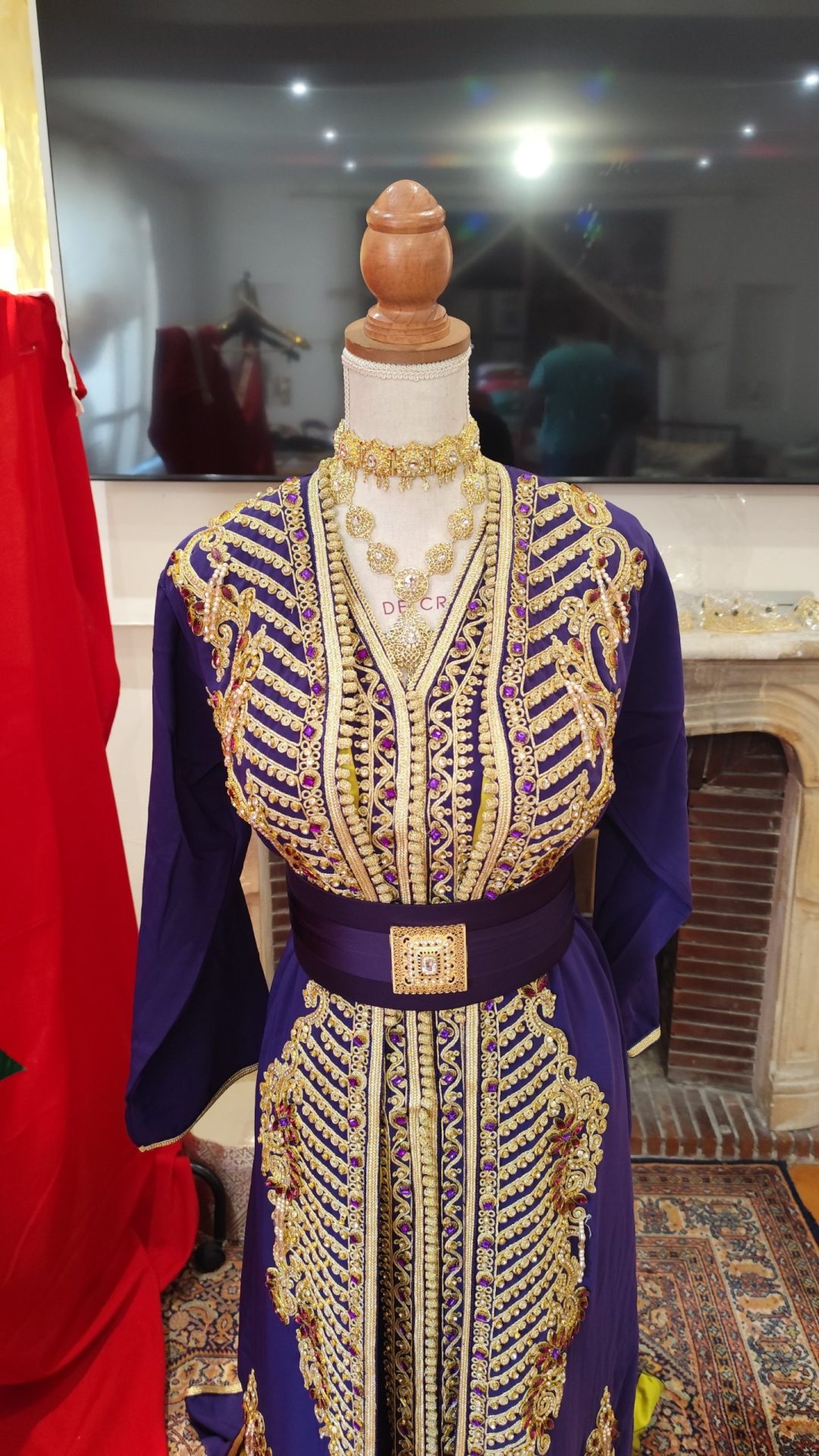 caftan marocain neuf doublé – Image 3