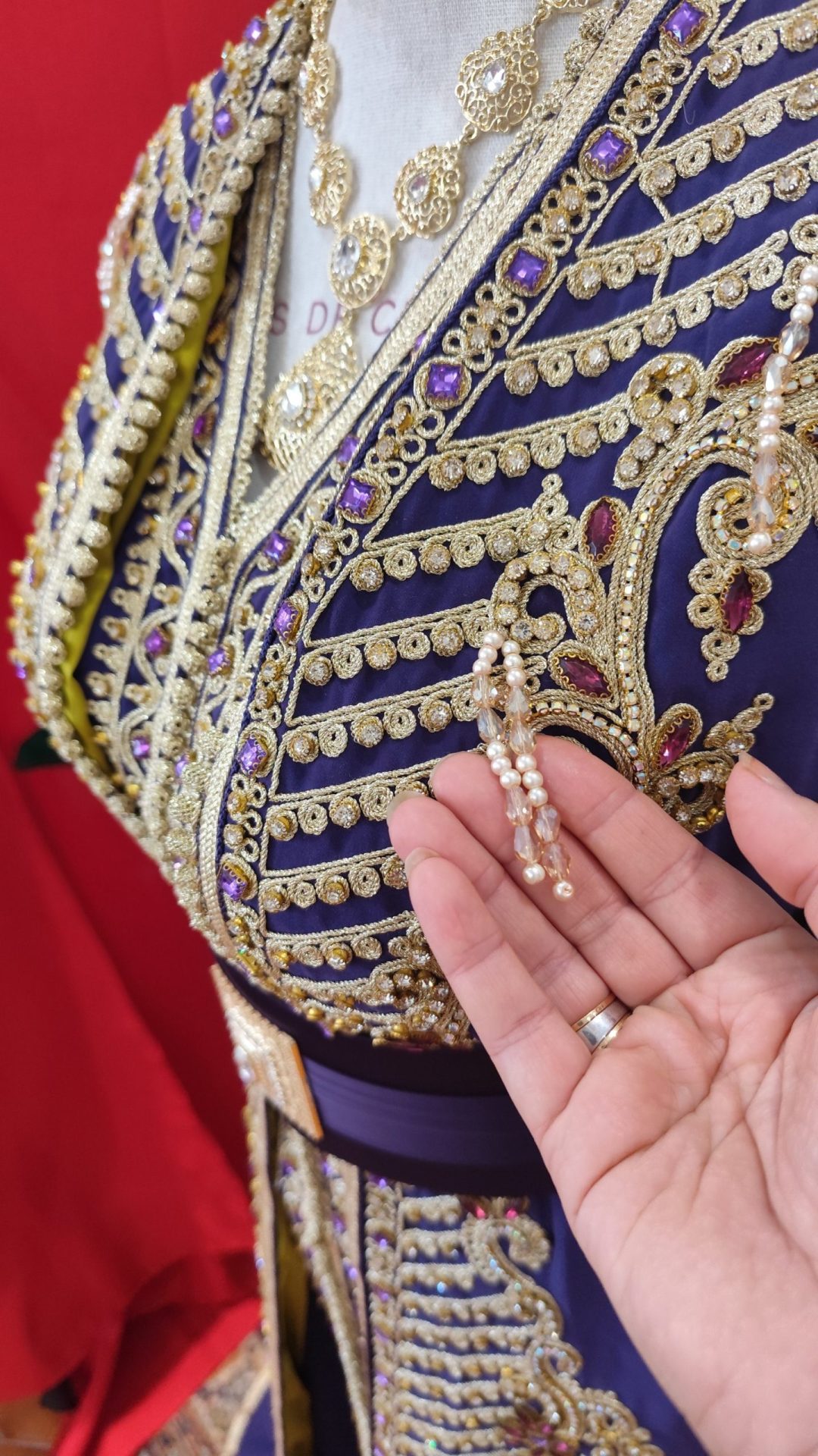 caftan marocain neuf doublé – Image 6