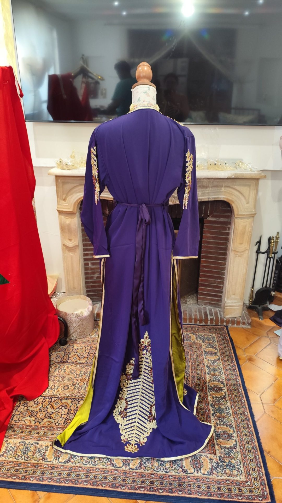 caftan marocain neuf doublé – Image 7
