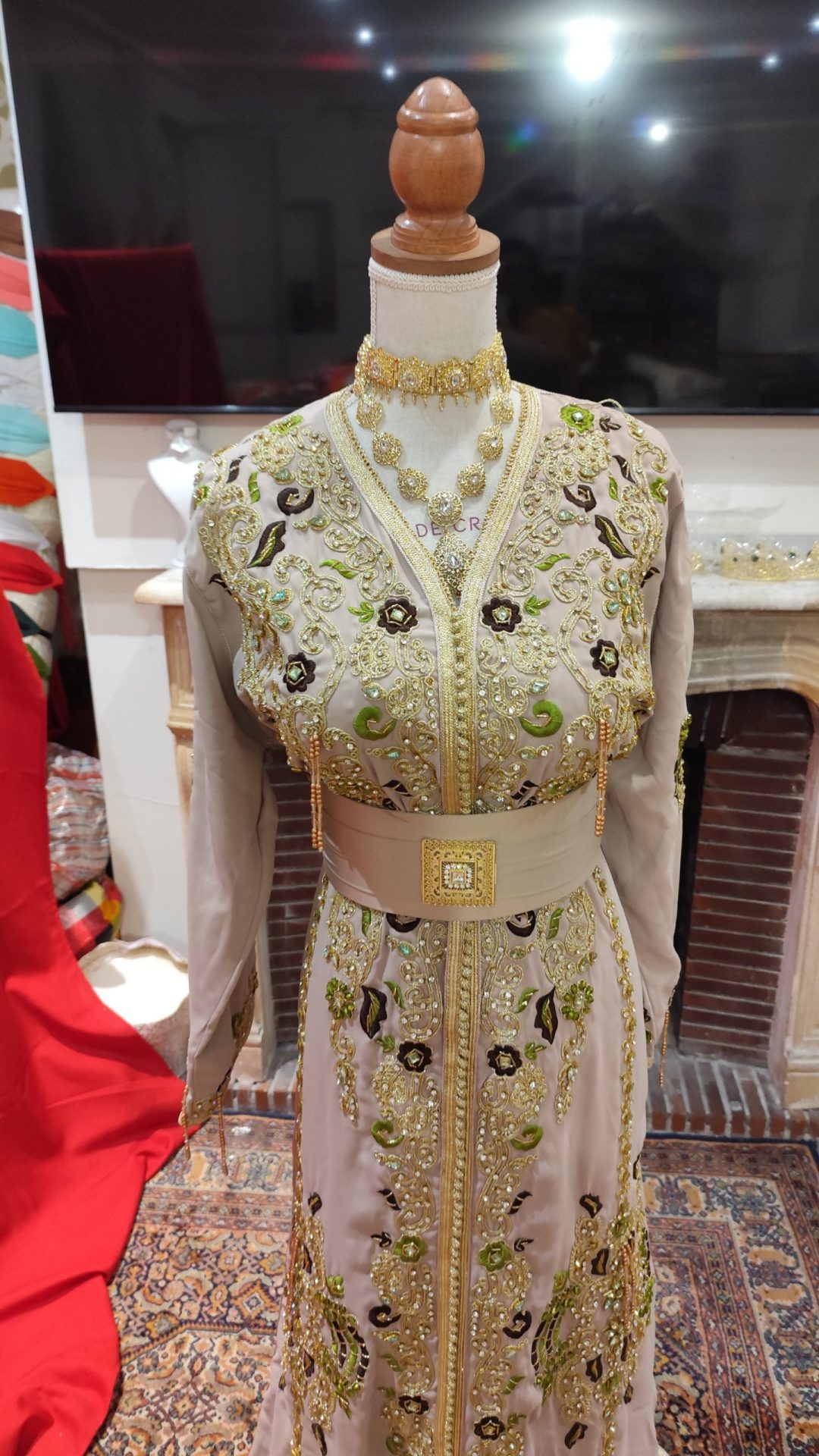 caftan marocain neuf doublé – Image 7