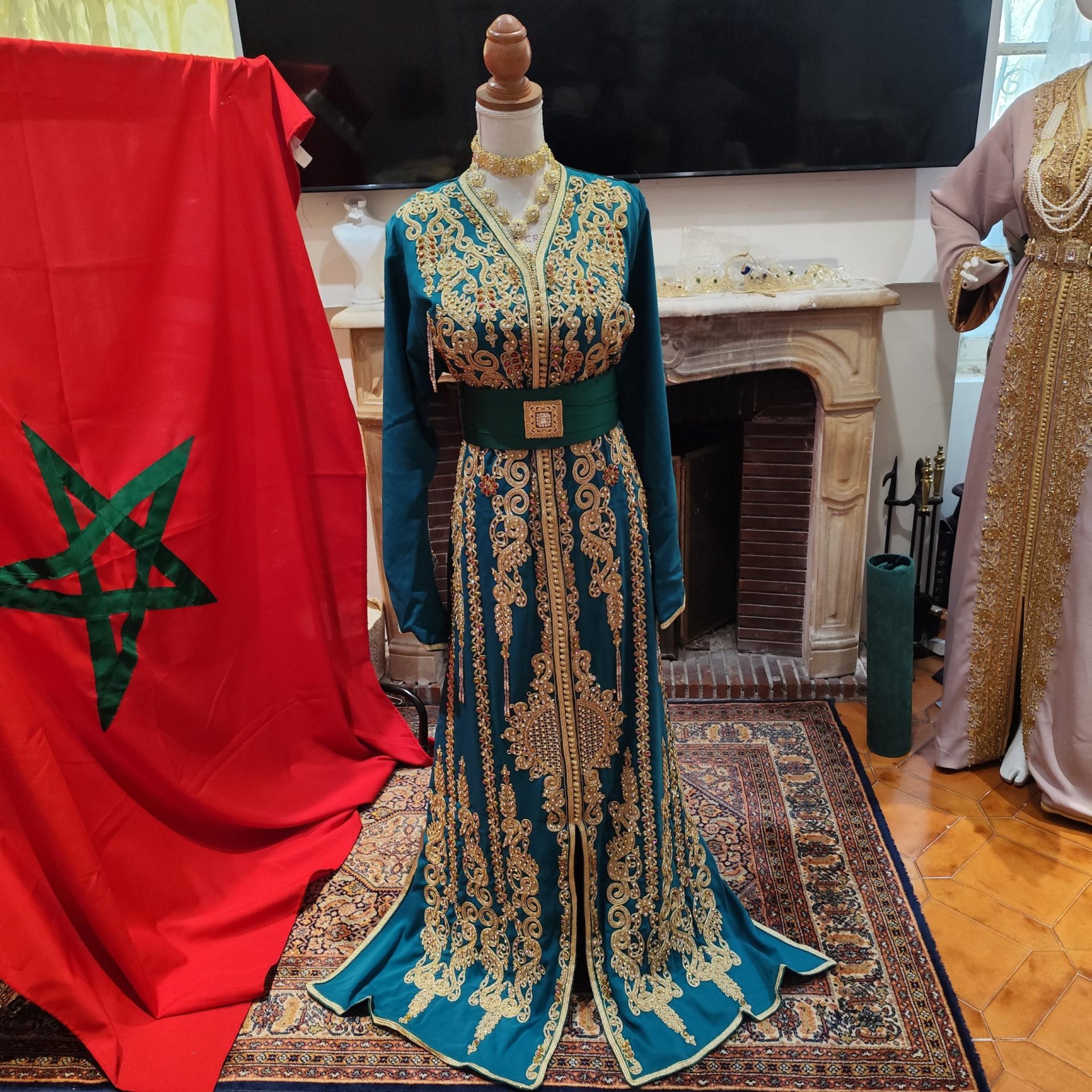 caftan marocain neuf
