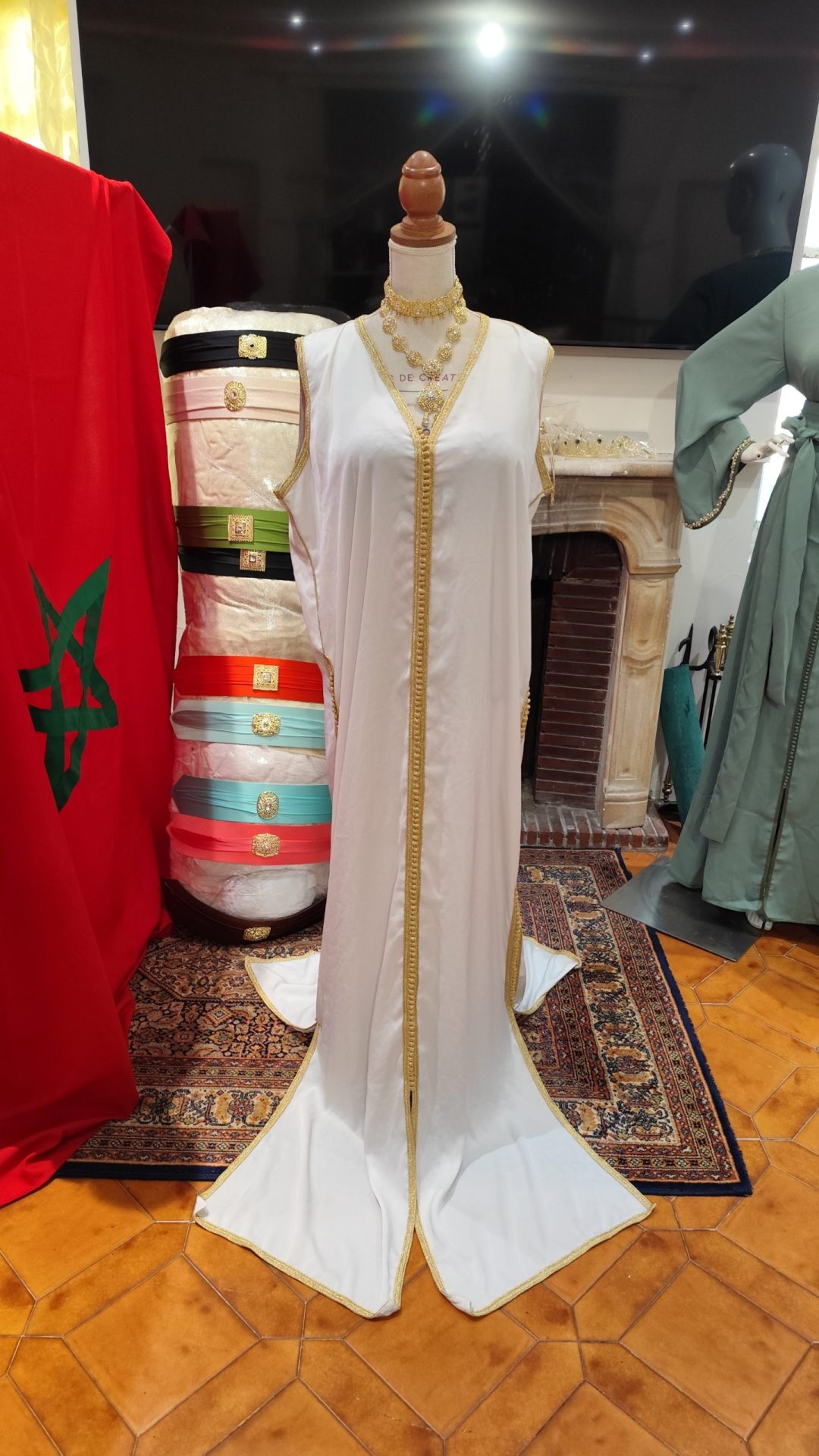 caftan marocain d occasion grande taille – Image 10