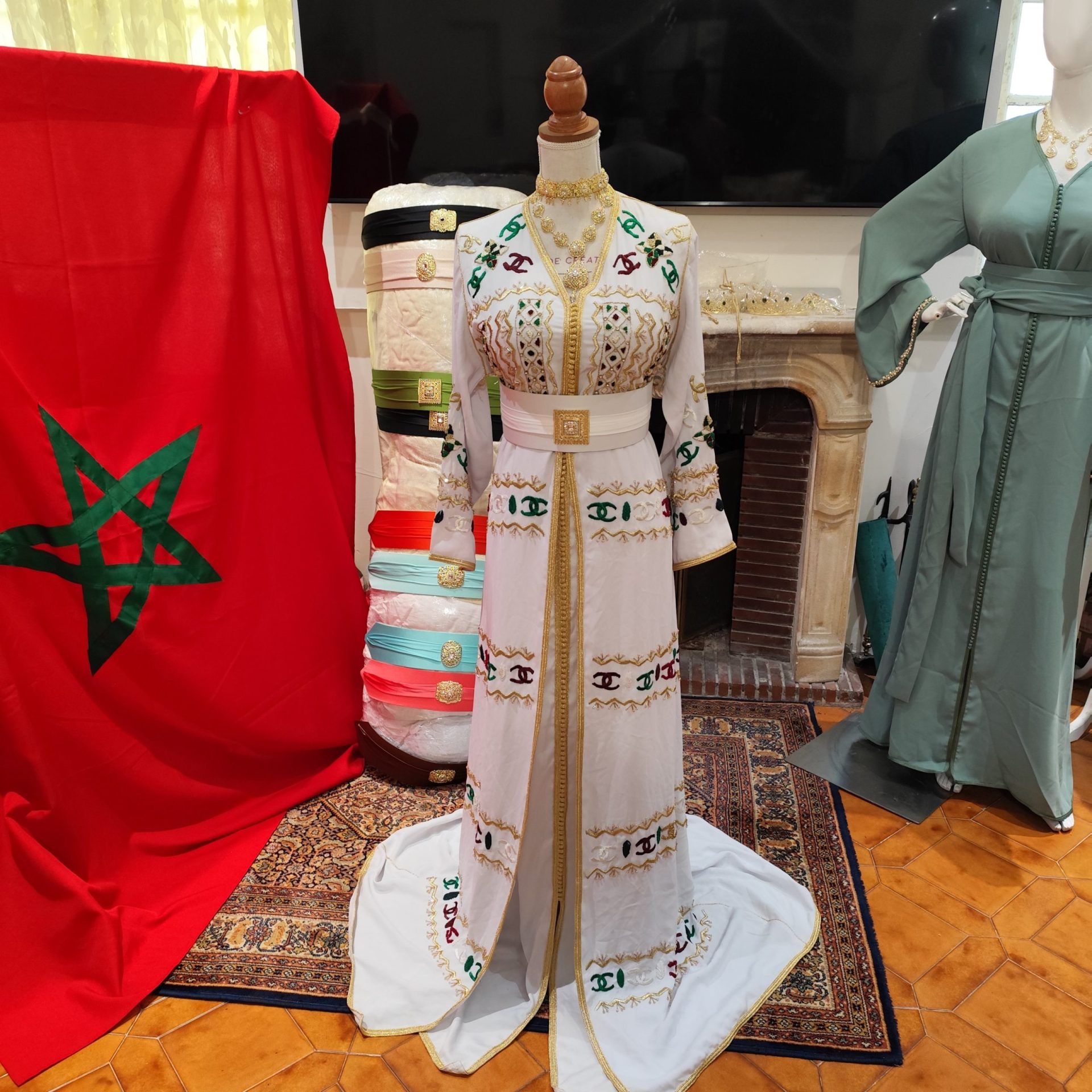 caftan marocain d occasion grande taille