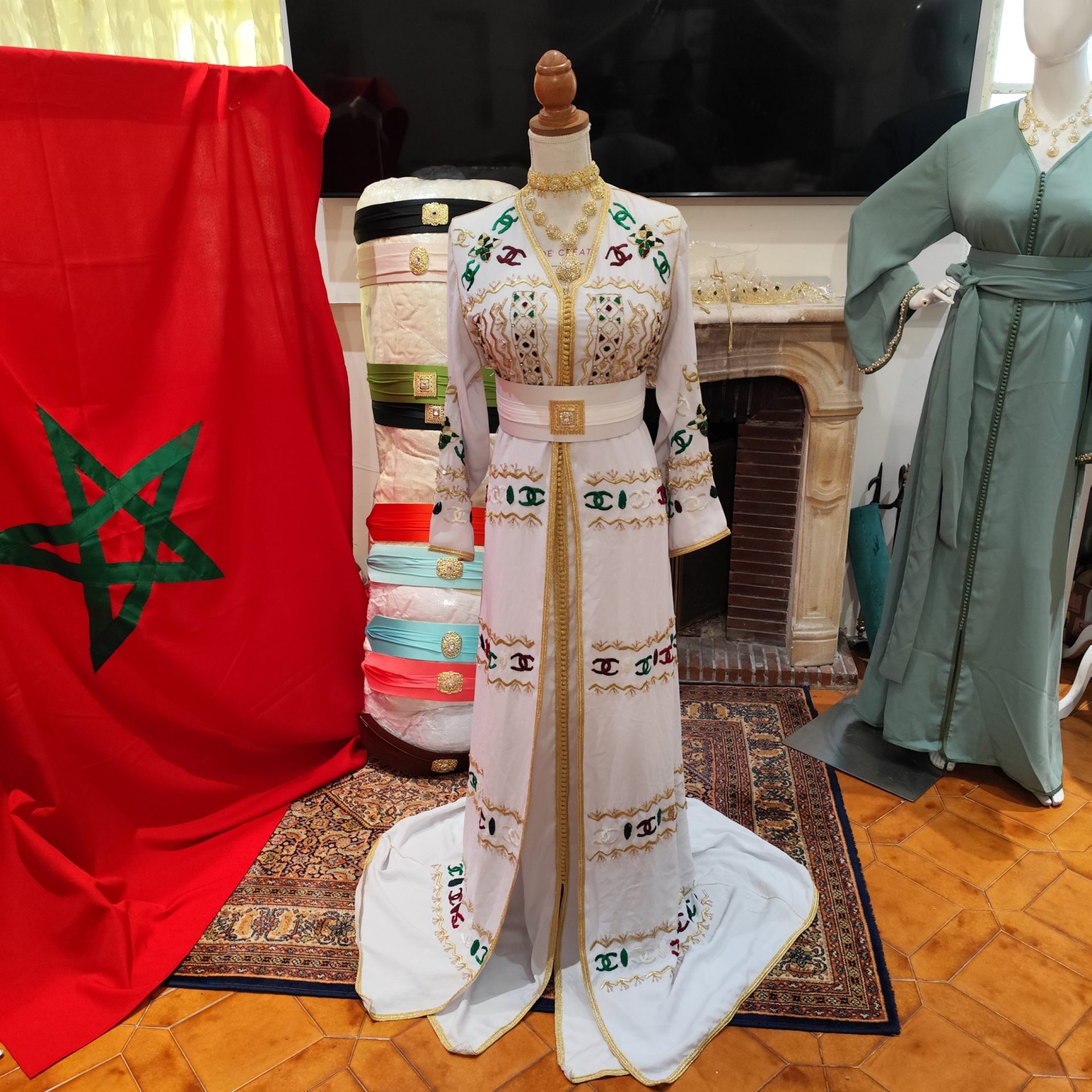 caftan marocain d occasion grande taille – Image 11
