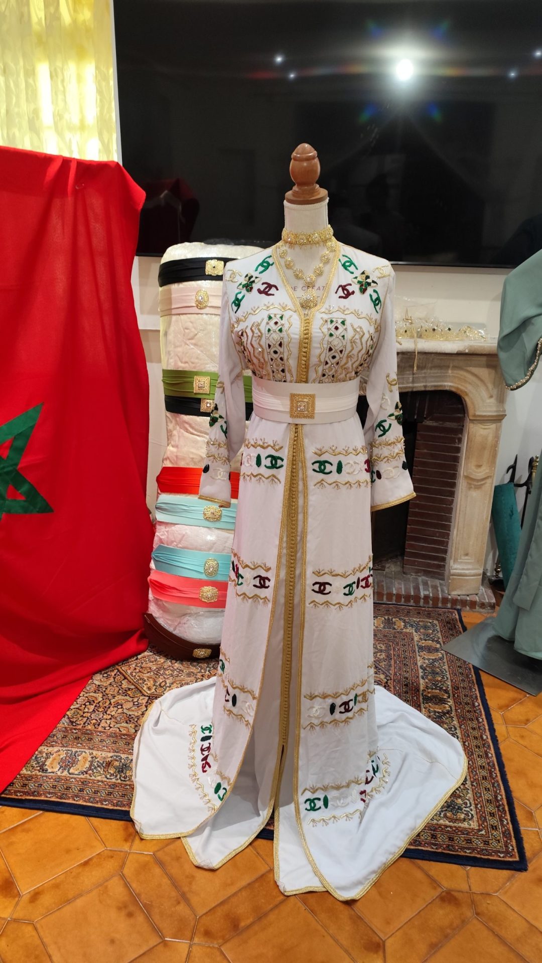 caftan marocain d occasion grande taille – Image 4