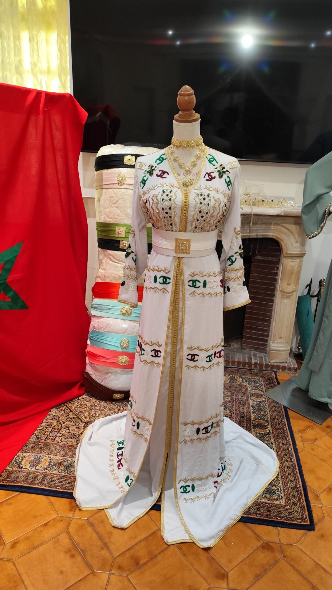 caftan marocain d occasion grande taille – Image 7