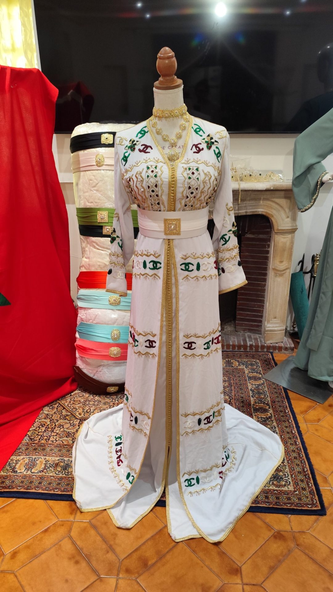 caftan marocain d occasion grande taille – Image 9