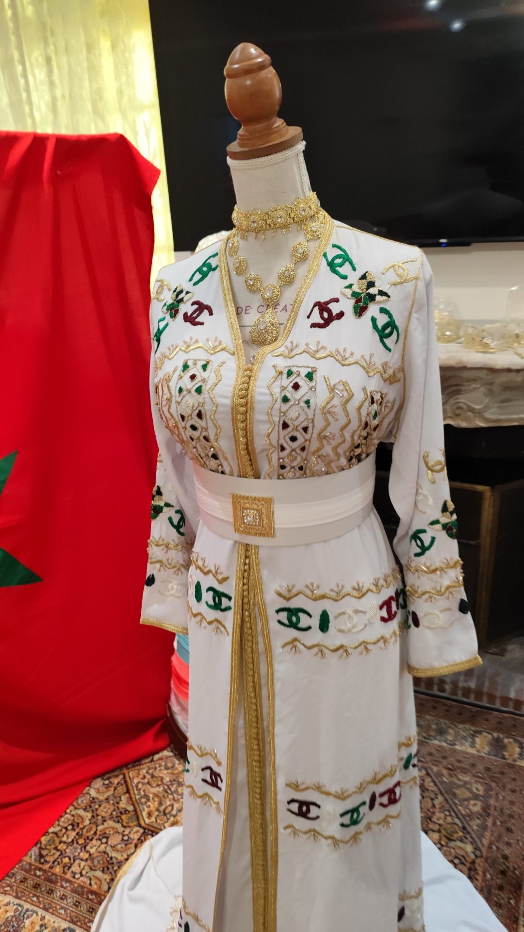 caftan marocain d occasion grande taille – Image 8
