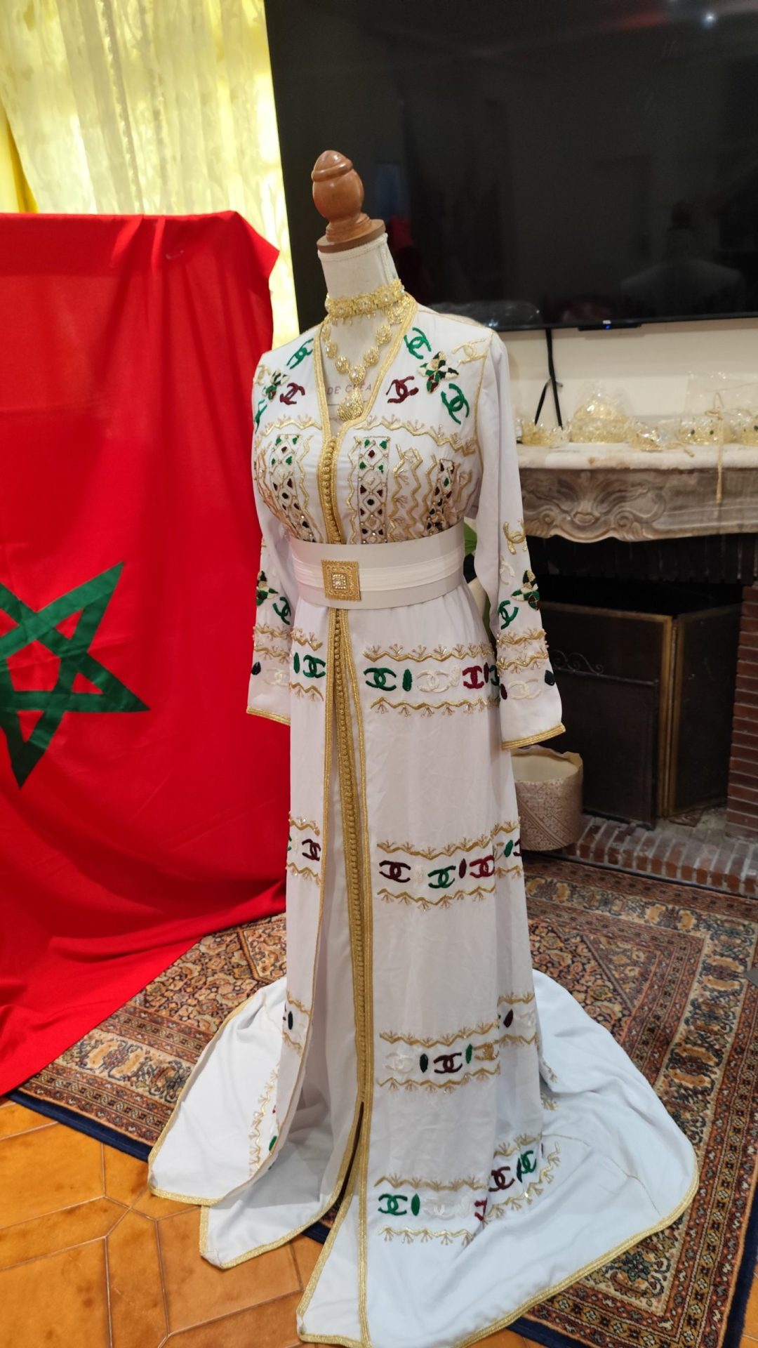 caftan marocain d occasion grande taille – Image 2