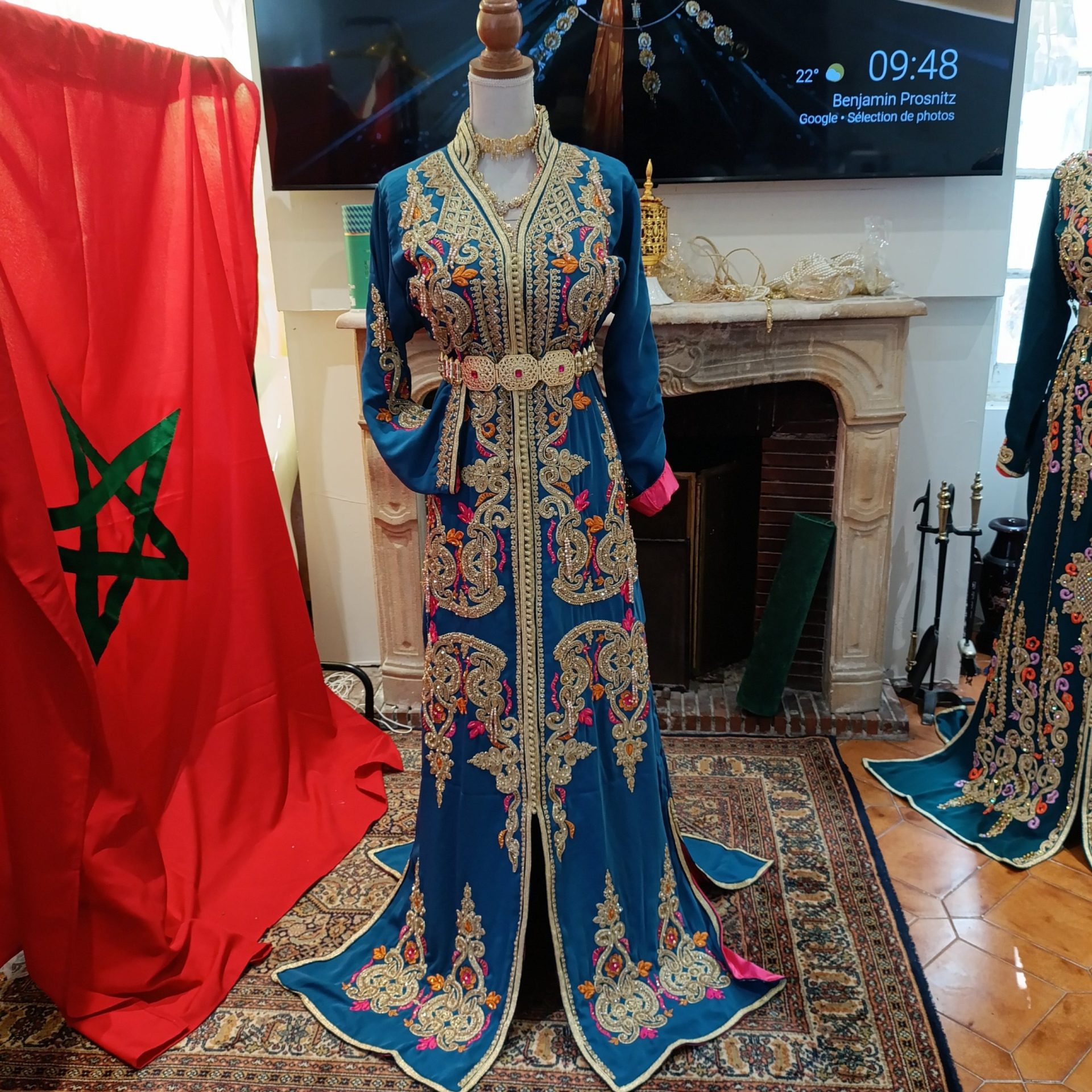 caftan marocain neuf