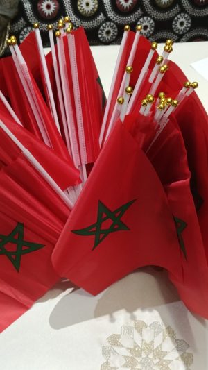 🇲🇦 Petit Drapeau du Maroc en tissu