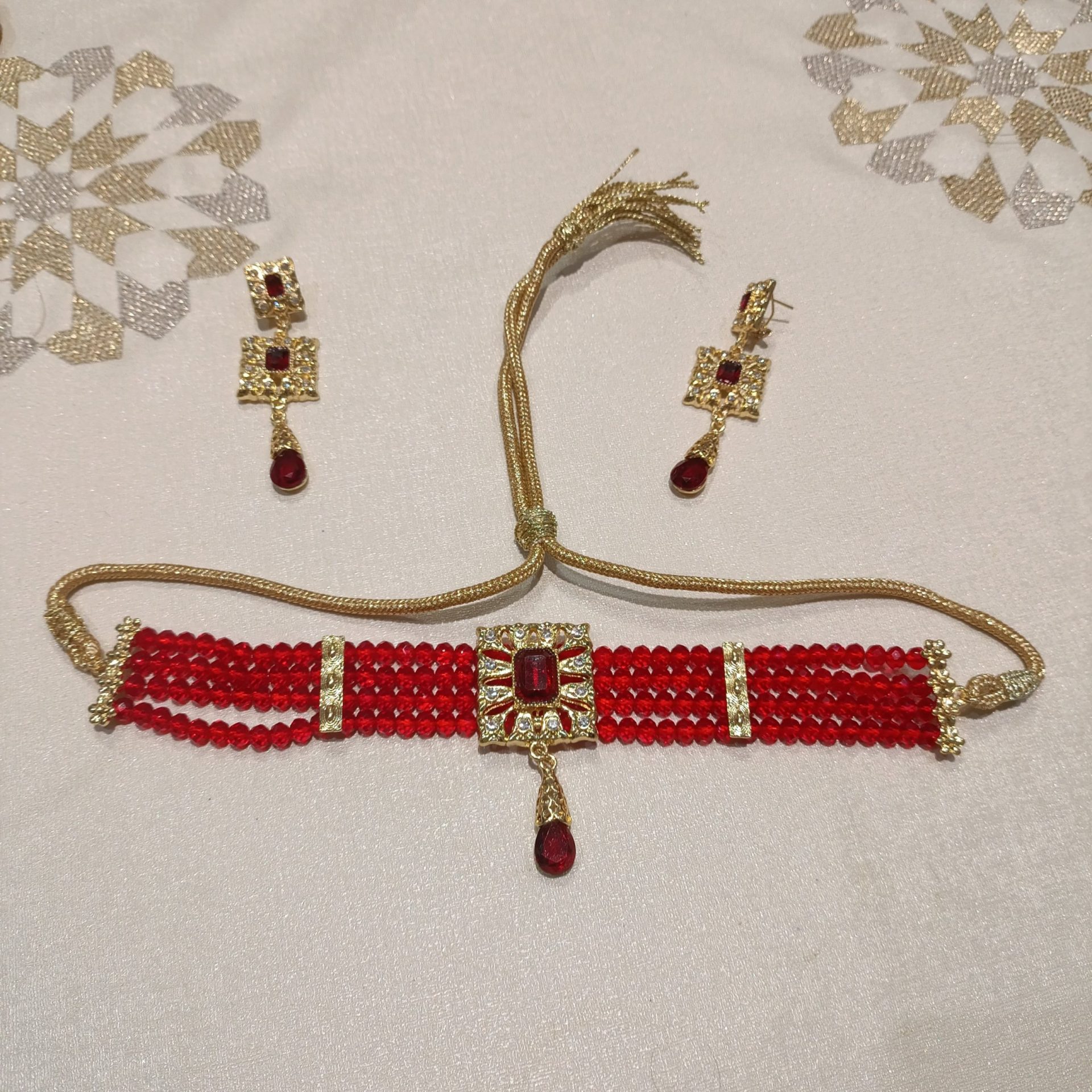 ✨ Parure raffinée – parfaite pour caftan & takchita ✨