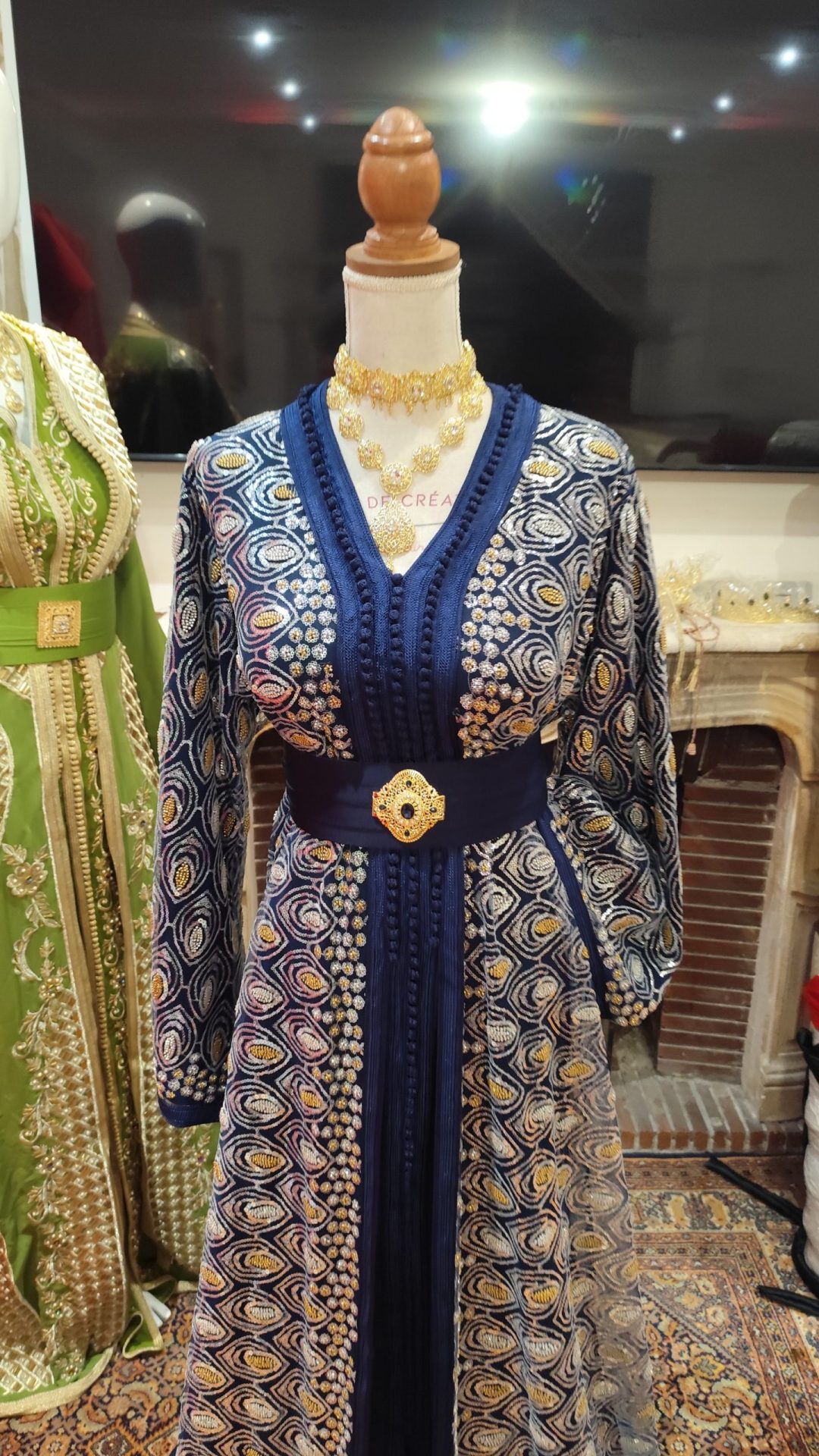 caftan marocain neuf _ takchita deux pieces – Image 3