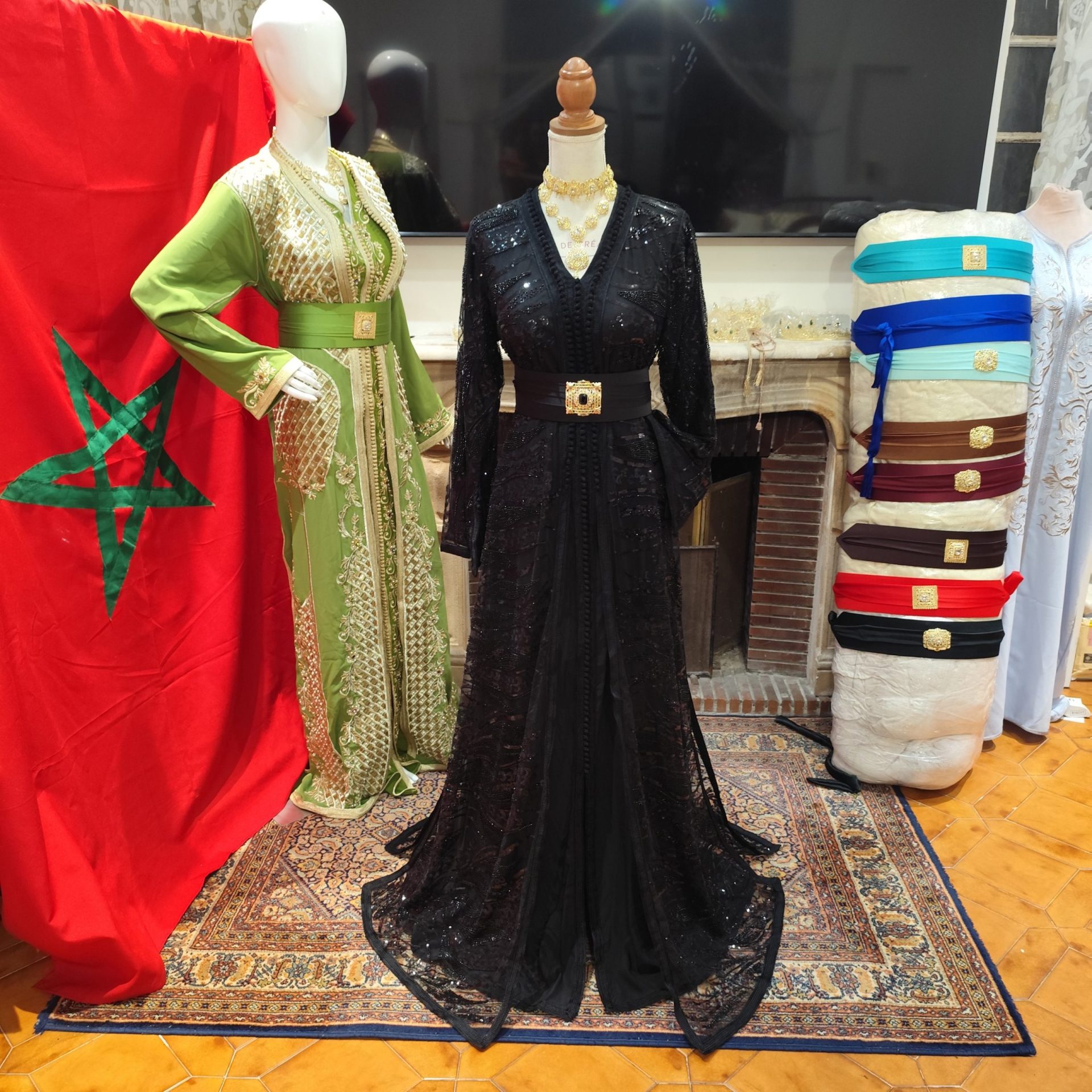 caftan marocain neuf takchita deux pièces – Image 5