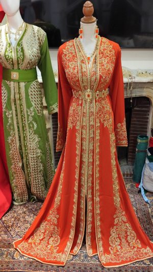 caftan marocain neuf takchita deux pièces