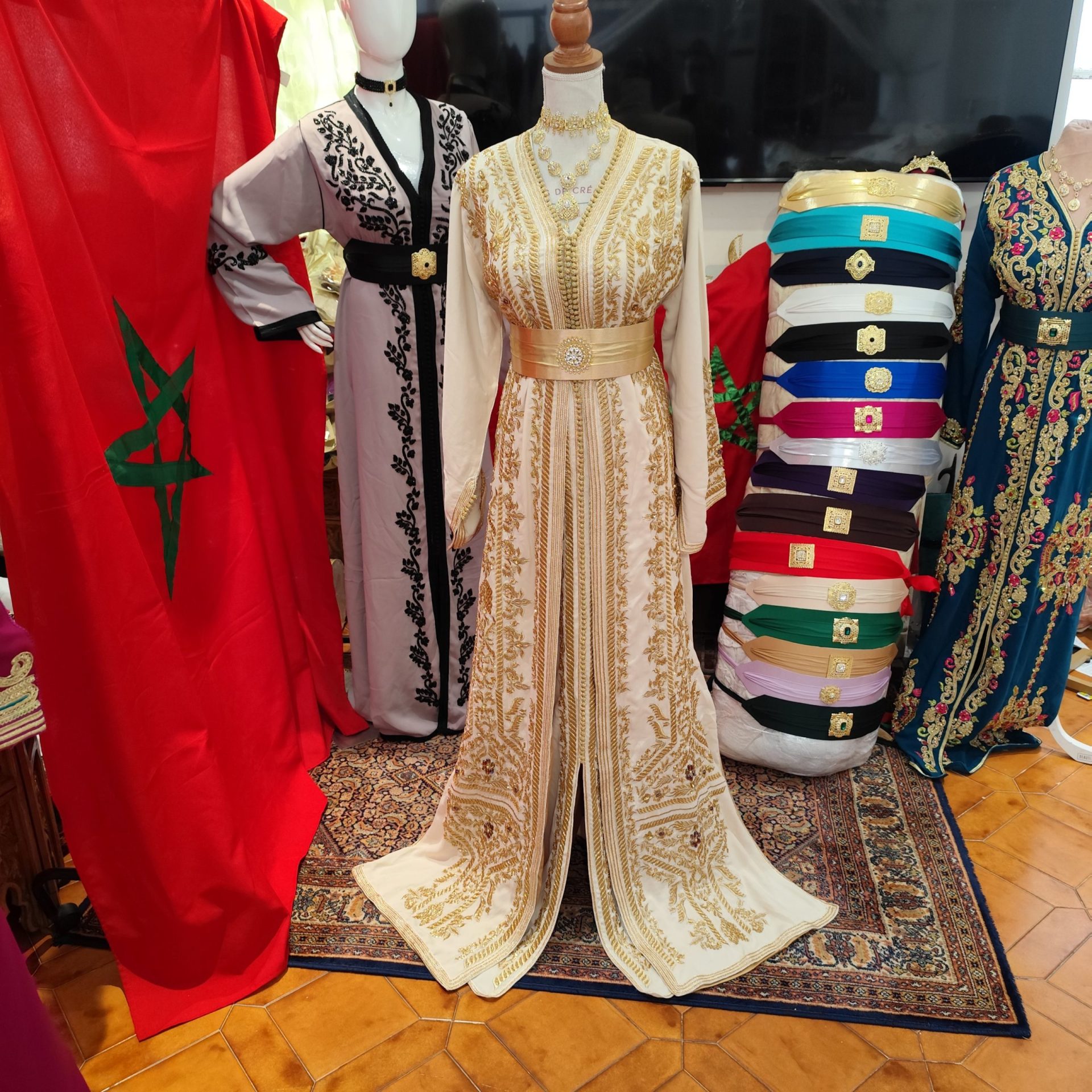 caftan marocain neuf doublé