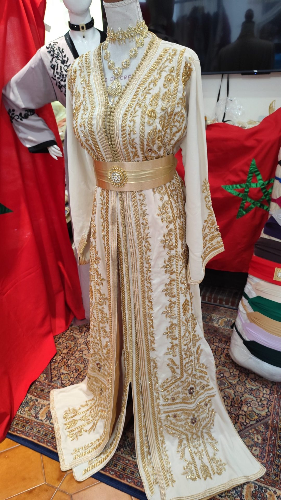 caftan marocain neuf doublé – Image 9