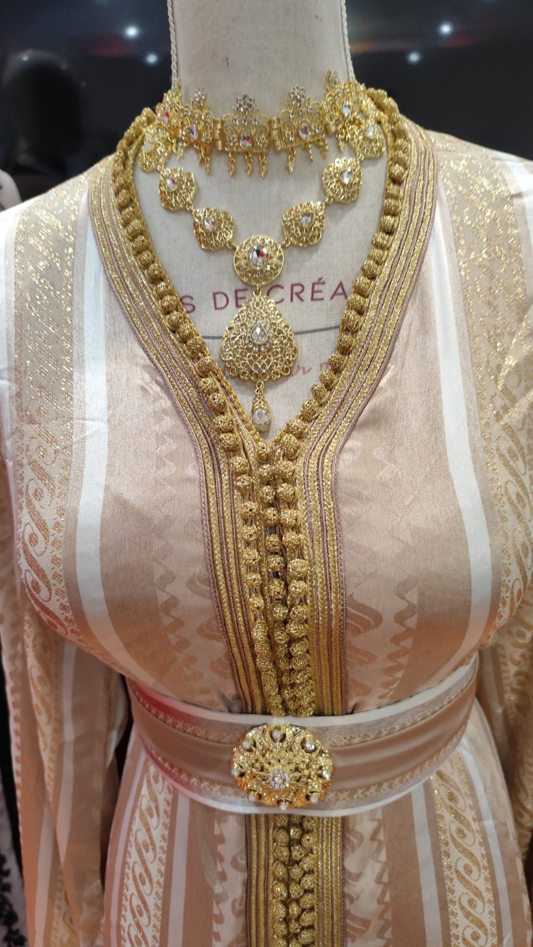 caftan marocain neuf avec ceinture – Image 8