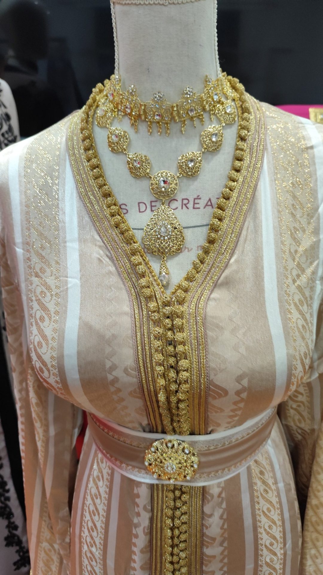 caftan marocain neuf avec ceinture – Image 12