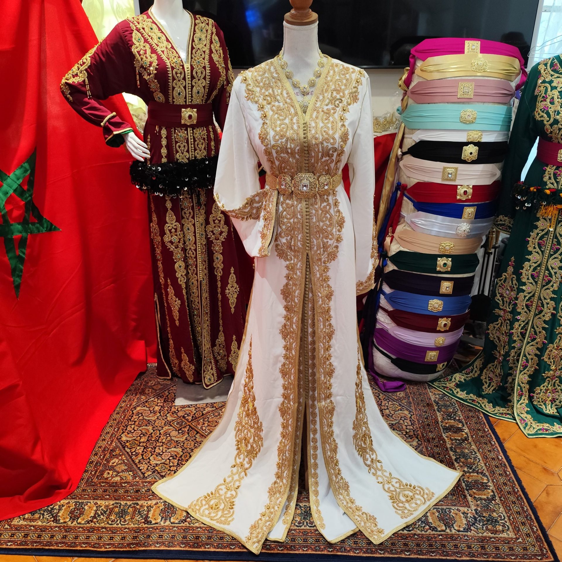 caftan marocain neuf _ takchita deux pièces
