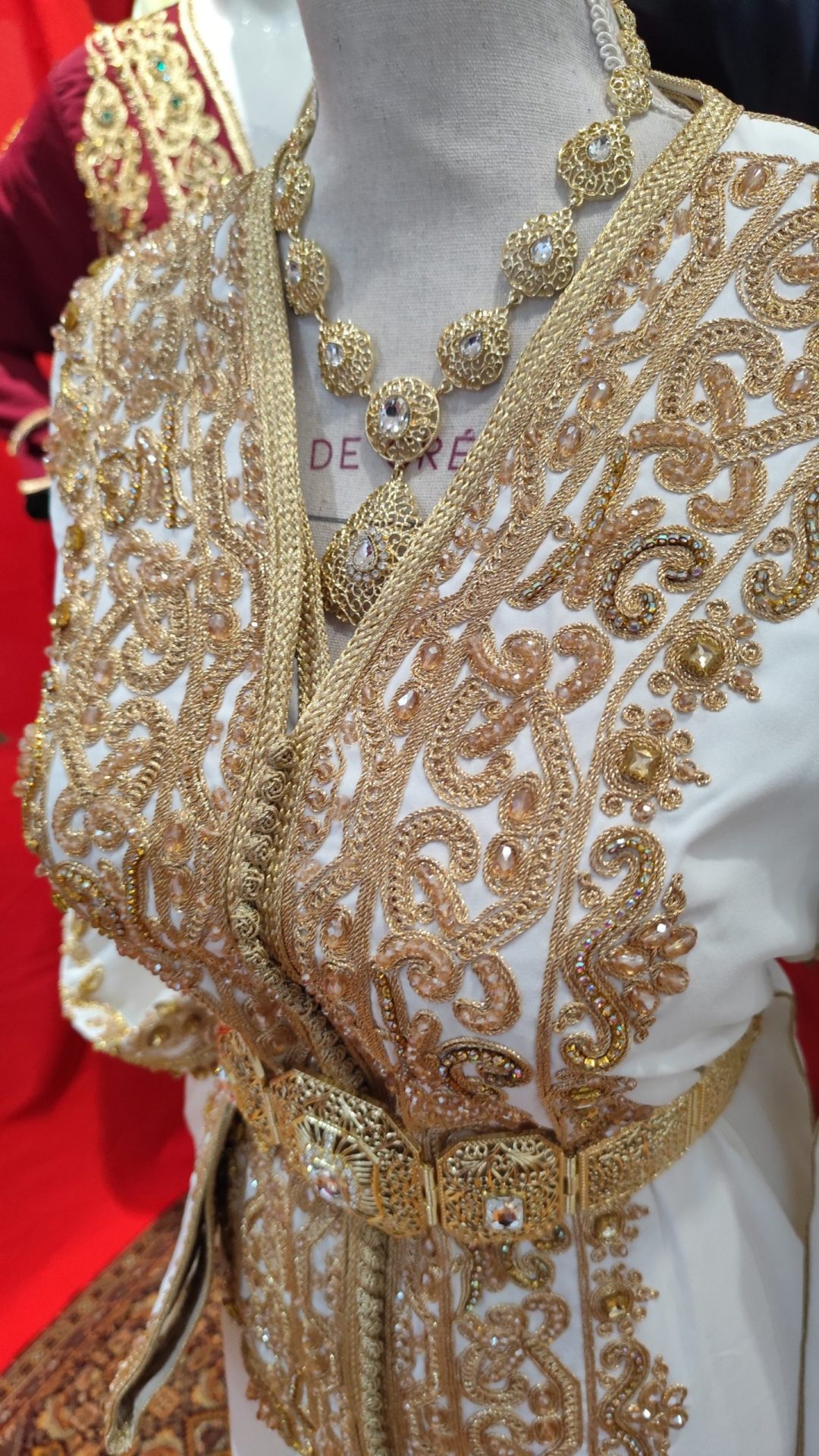 caftan marocain neuf _ takchita deux pièces – Image 12