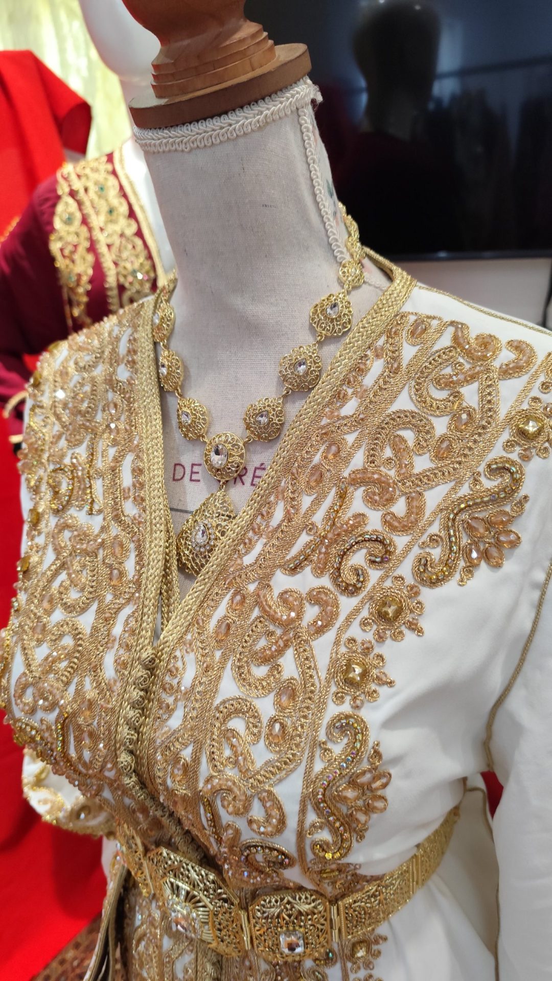 caftan marocain neuf _ takchita deux pièces – Image 15