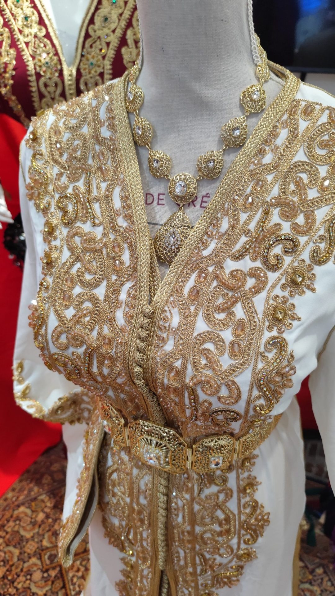 caftan marocain neuf _ takchita deux pièces – Image 11