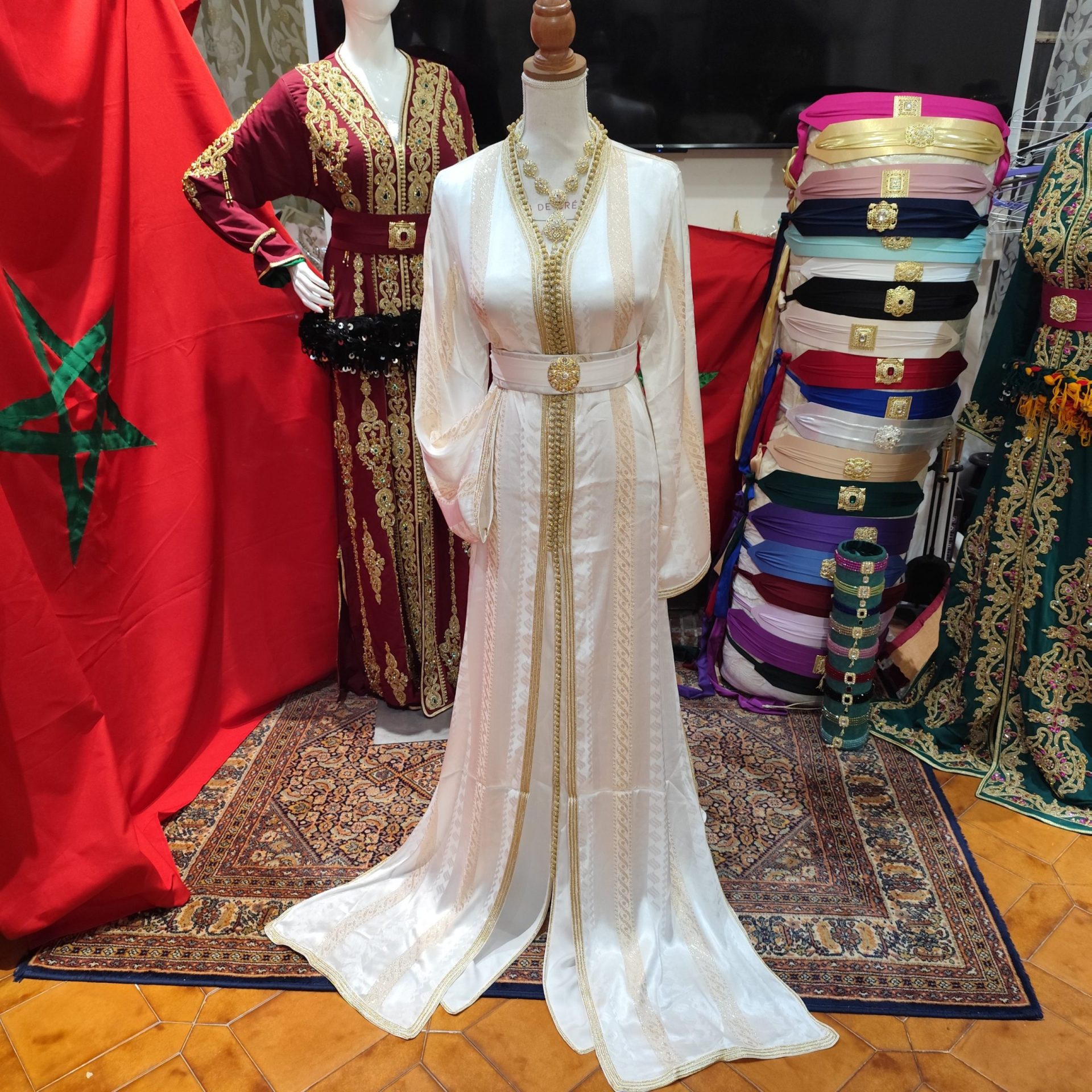 caftan marocain neuf avec la livraison – Image 15