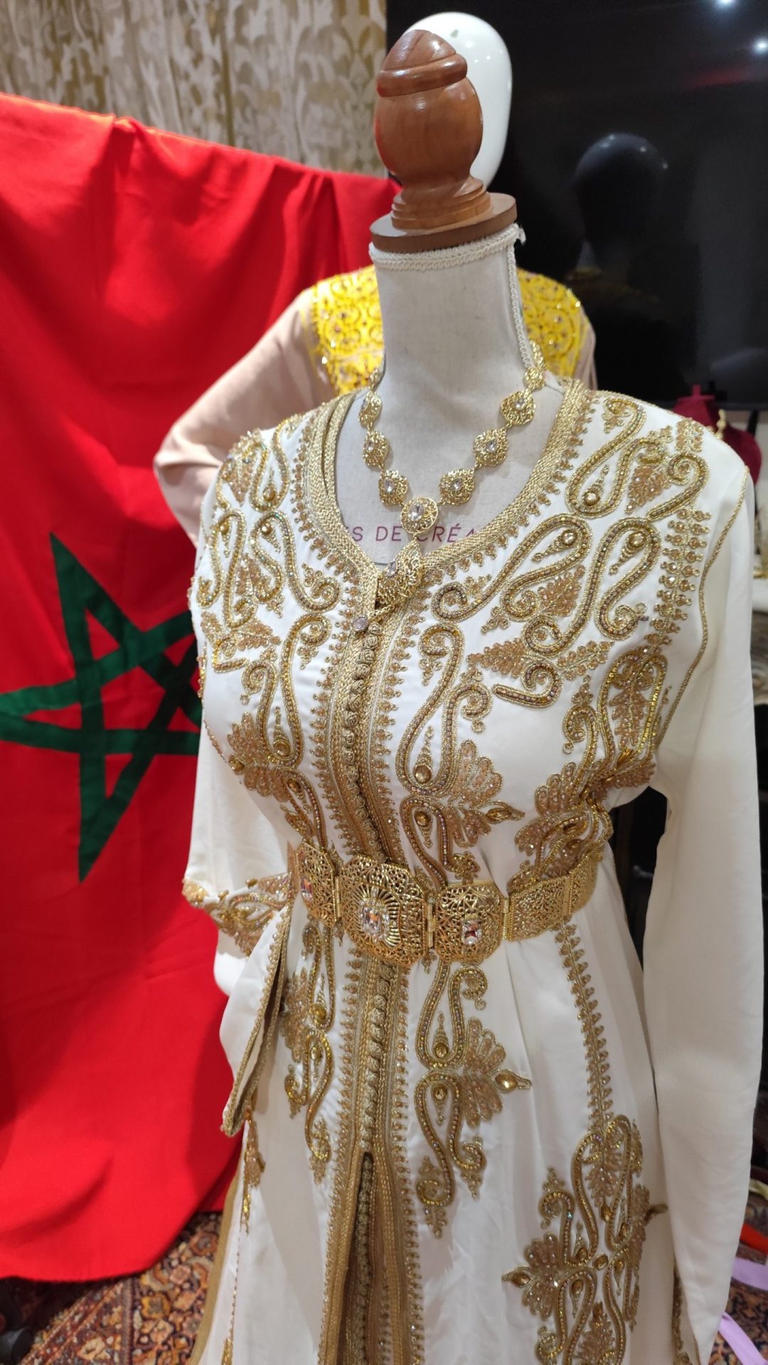 caftan marocain neuf _ takchita deux pièces – Image 12