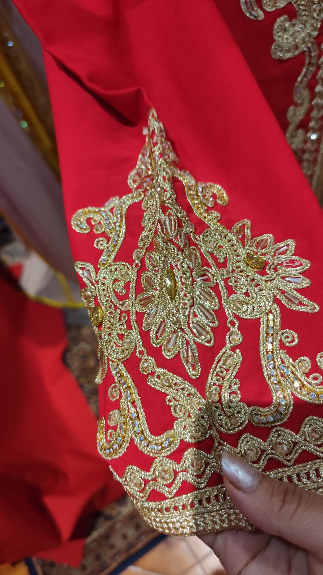 caftan marocain neuf grande taille _ takchita deux pièces – Image 7