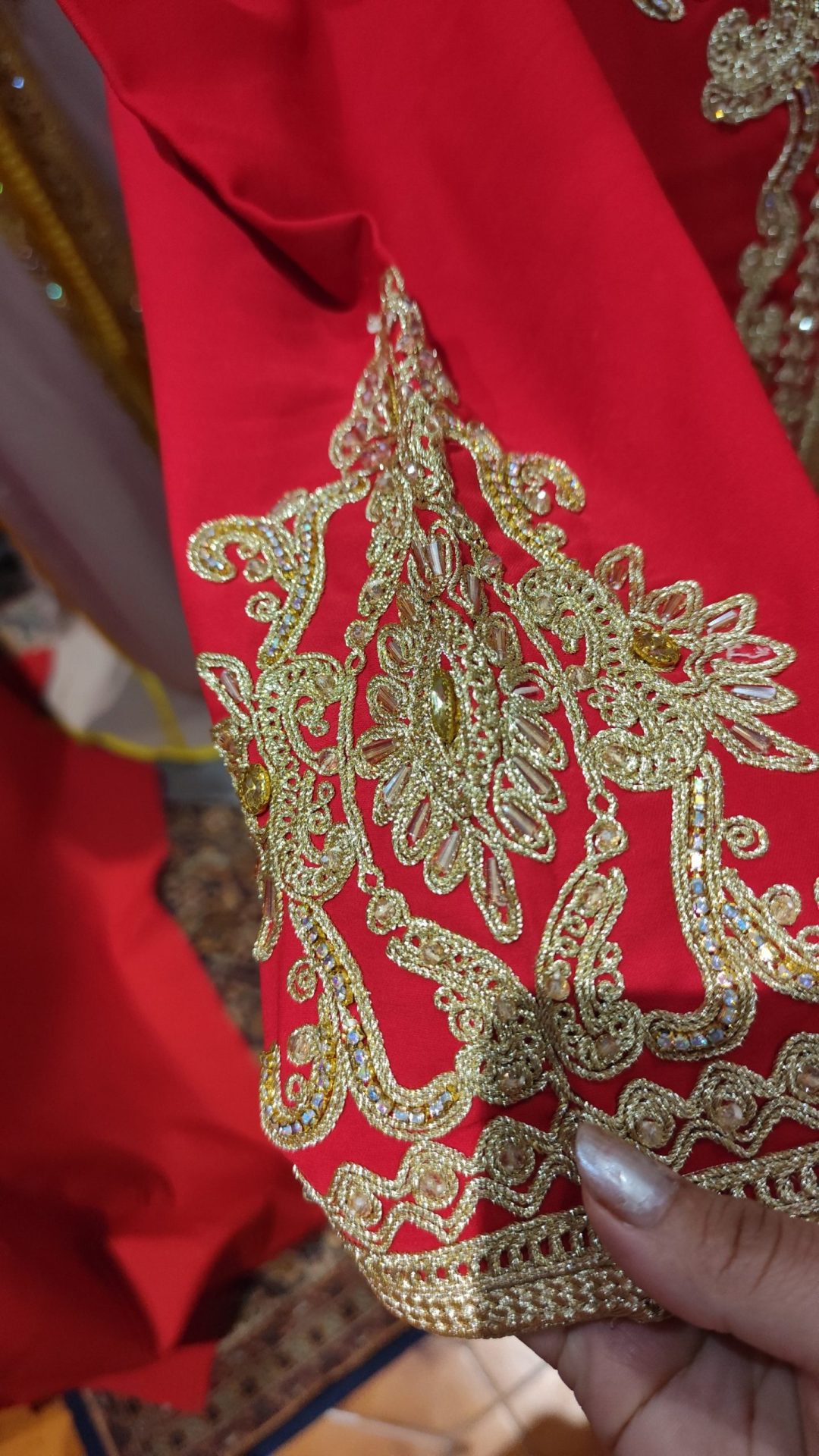 caftan marocain neuf grande taille _ takchita deux pièces – Image 10