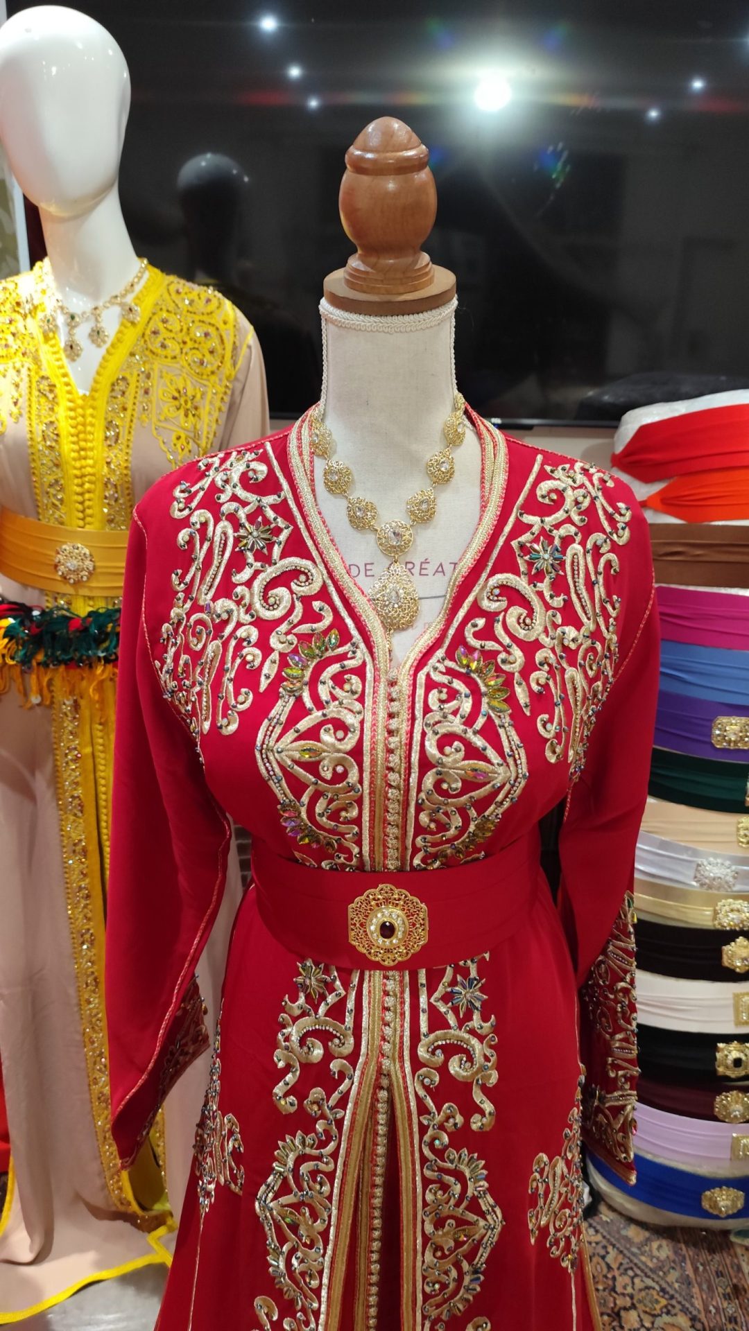 caftan marocain neuf deux pièces – Image 4