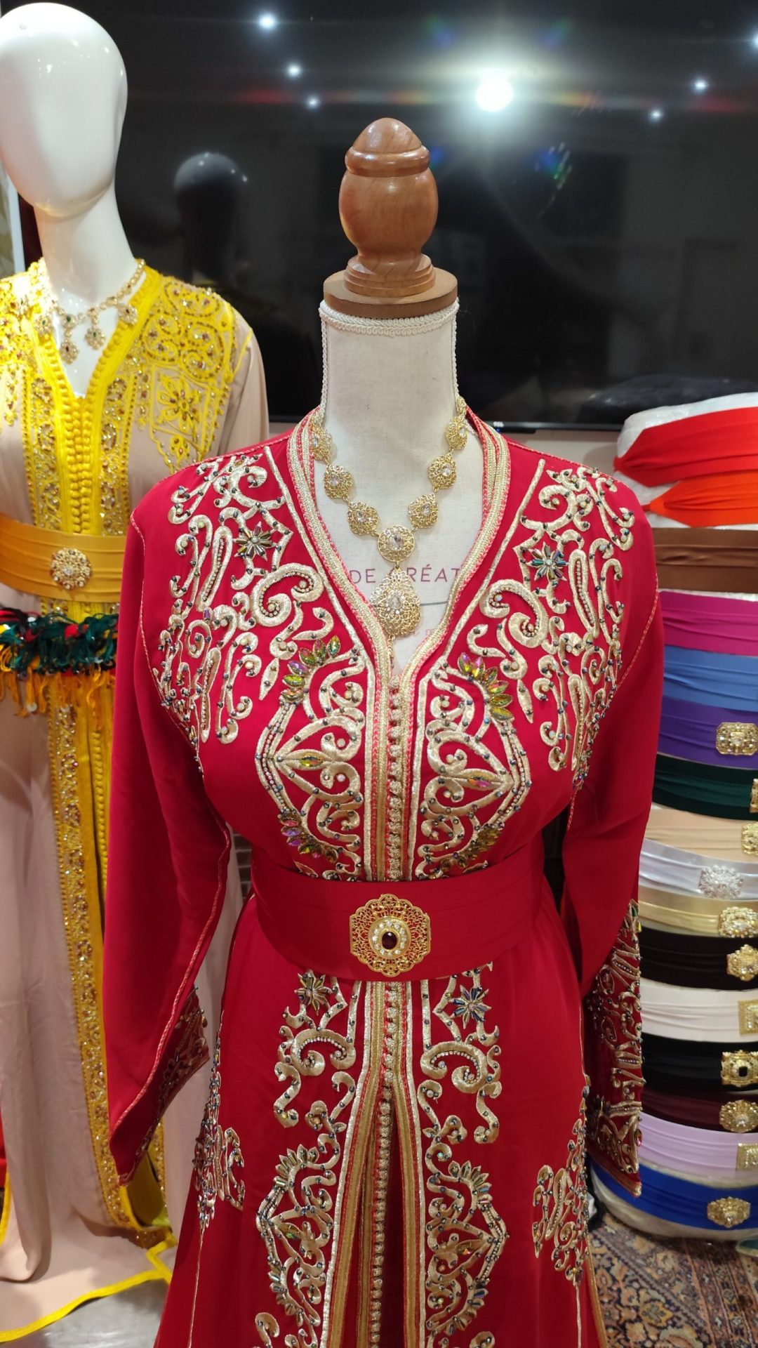 caftan marocain neuf deux pièces – Image 9