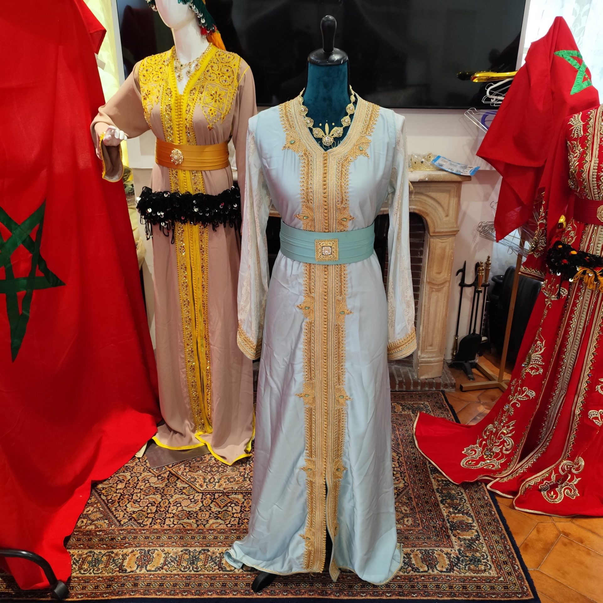 caftan marocain d occasion