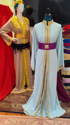 caftan marocain d occasion grande taille doublé